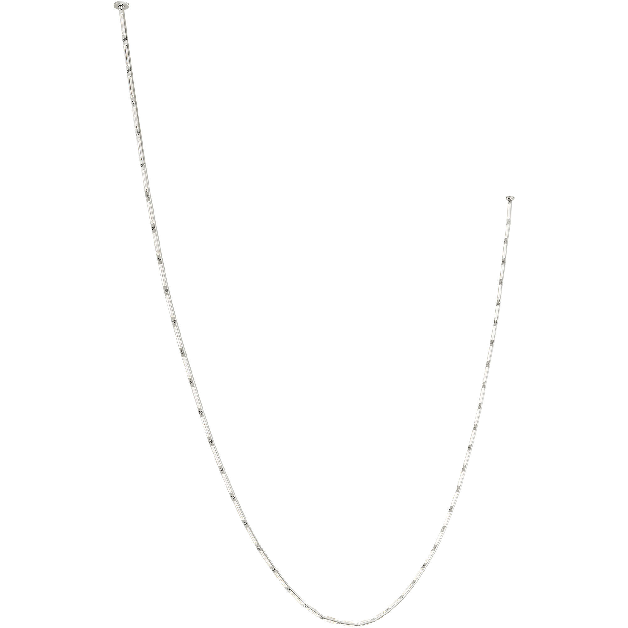 Sean Lavin Catena LED 0.8 inch Polished Nickel Chandelier Ceiling Light in 3000K, Remote