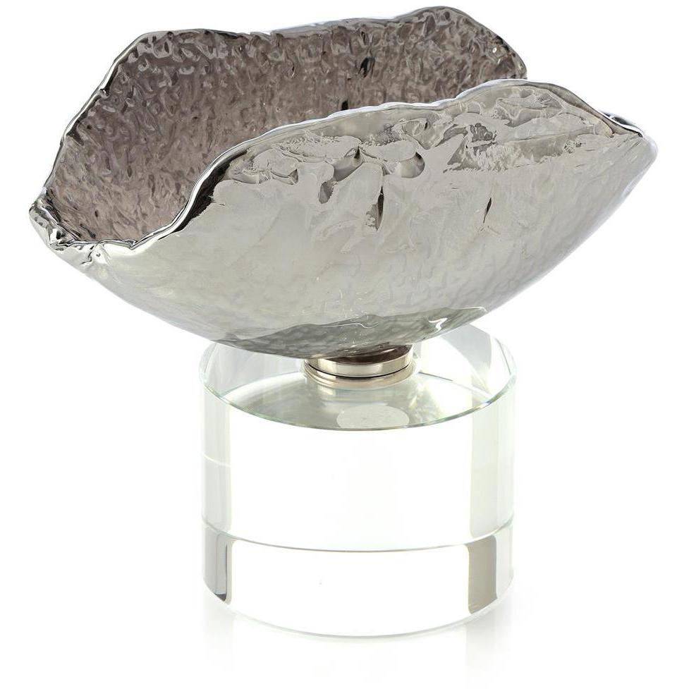 Cove 9 X 7.5 inch Sculpture, on Crystal, Medium