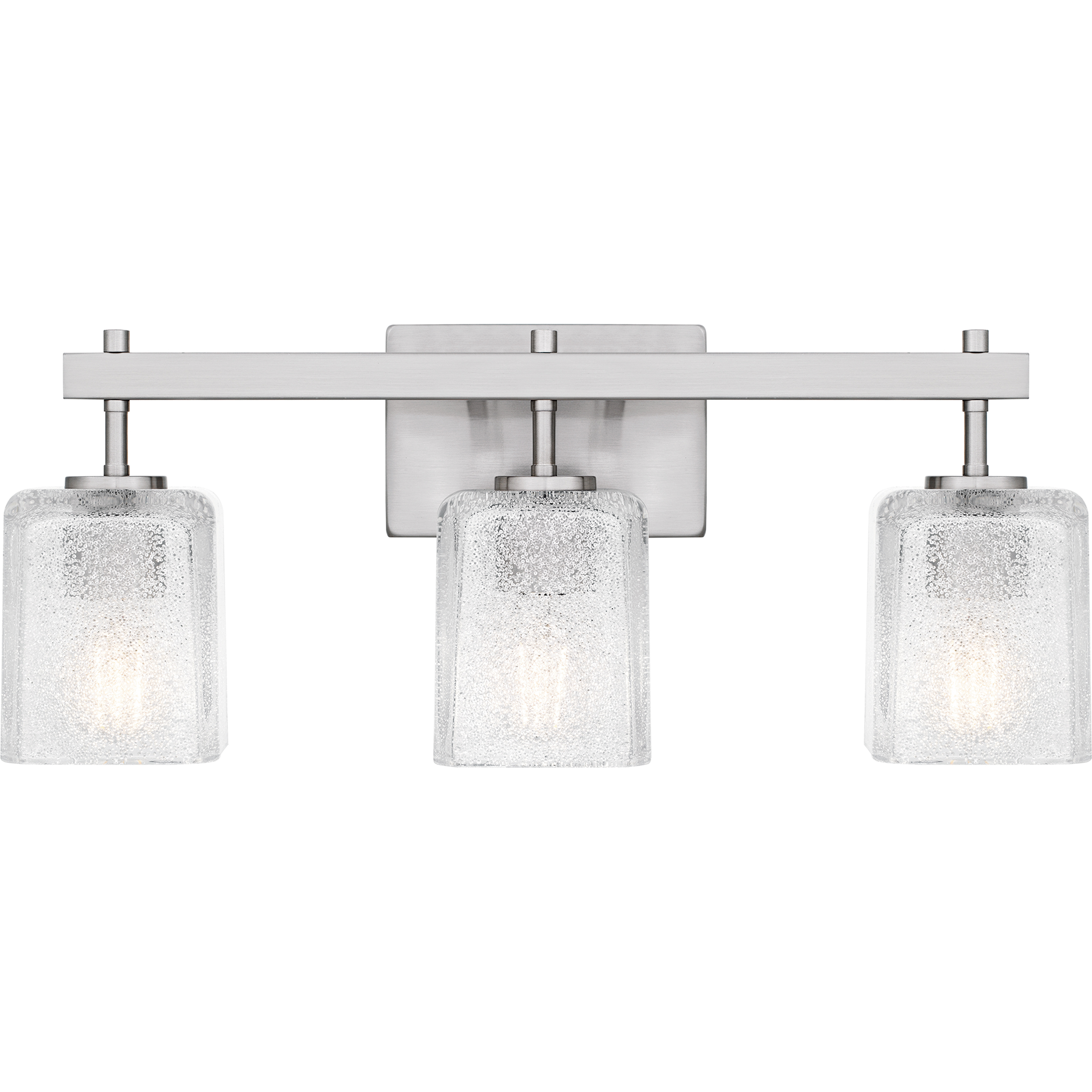 Brenthouse 3 Light 22.5 inch Brushed Nickel Bath Light Wall Light, Large