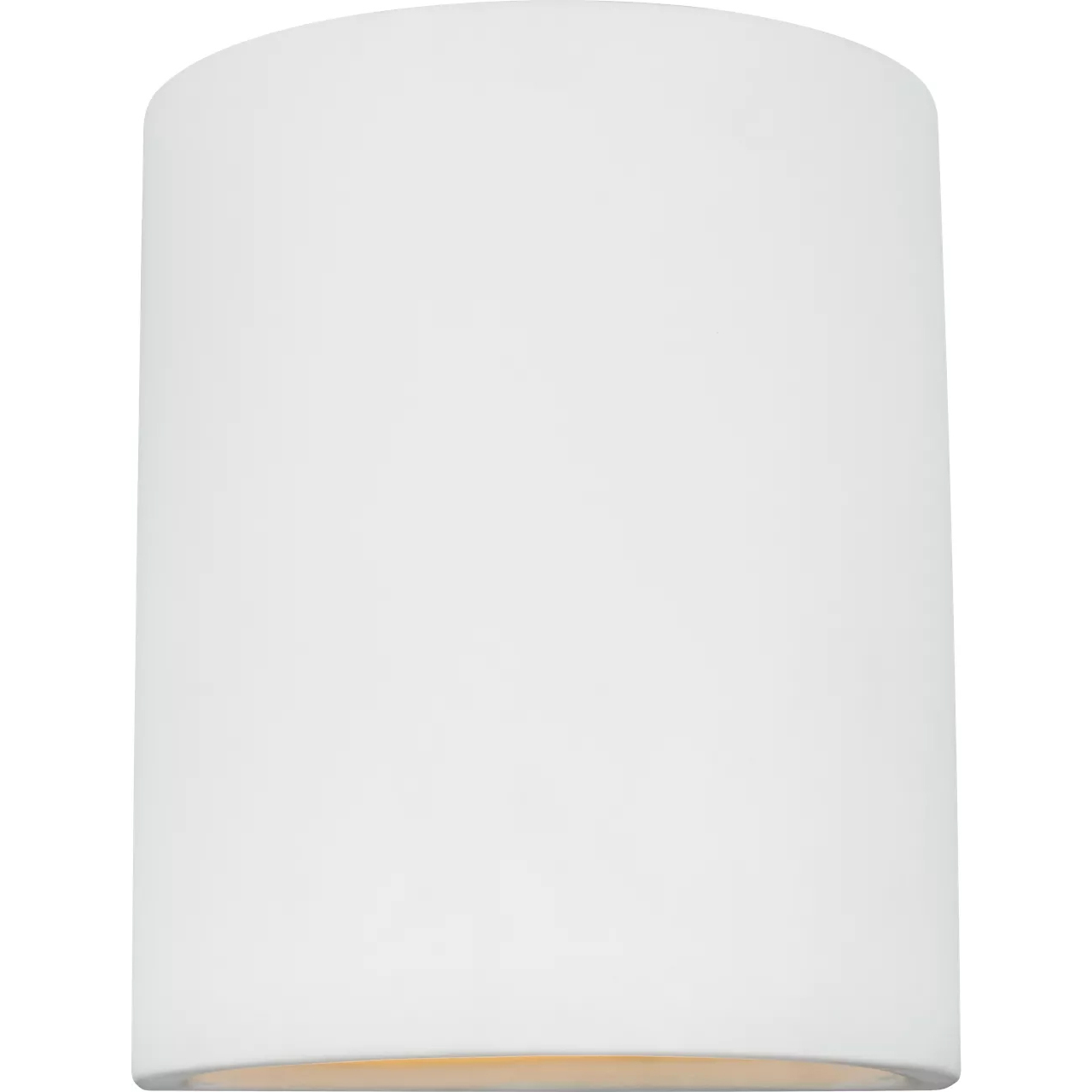 Paintable Ceramic Sconces 1 Light 10 inch Unfinished Ceramic Outdoor Wall Lantern