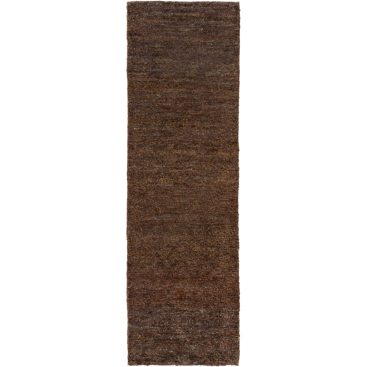 Essential 96 X 30 inch Brown and Black Runner, Jute