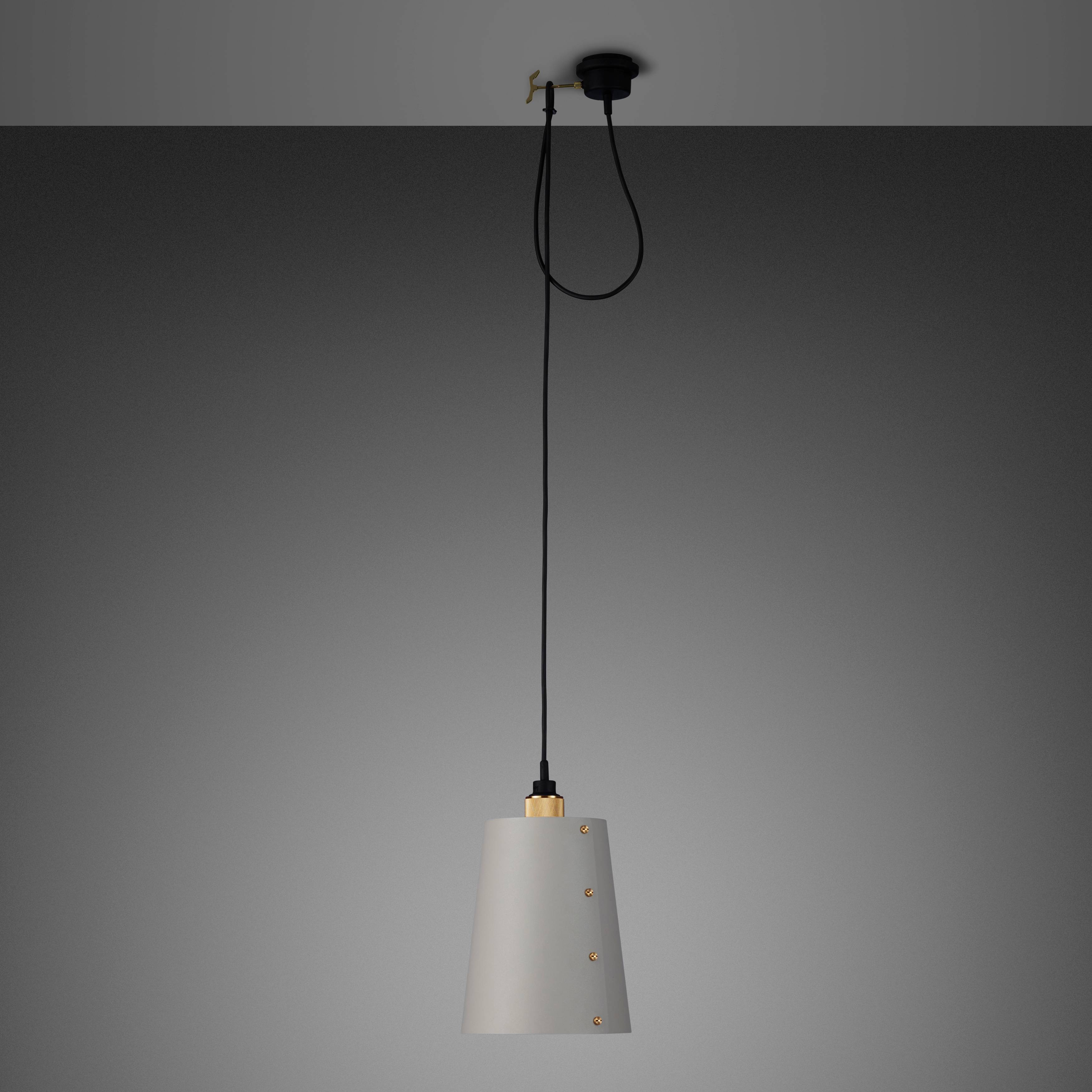 Hooked 1.0 LED 8.27 inch Stone / Brass Pendant Ceiling Light