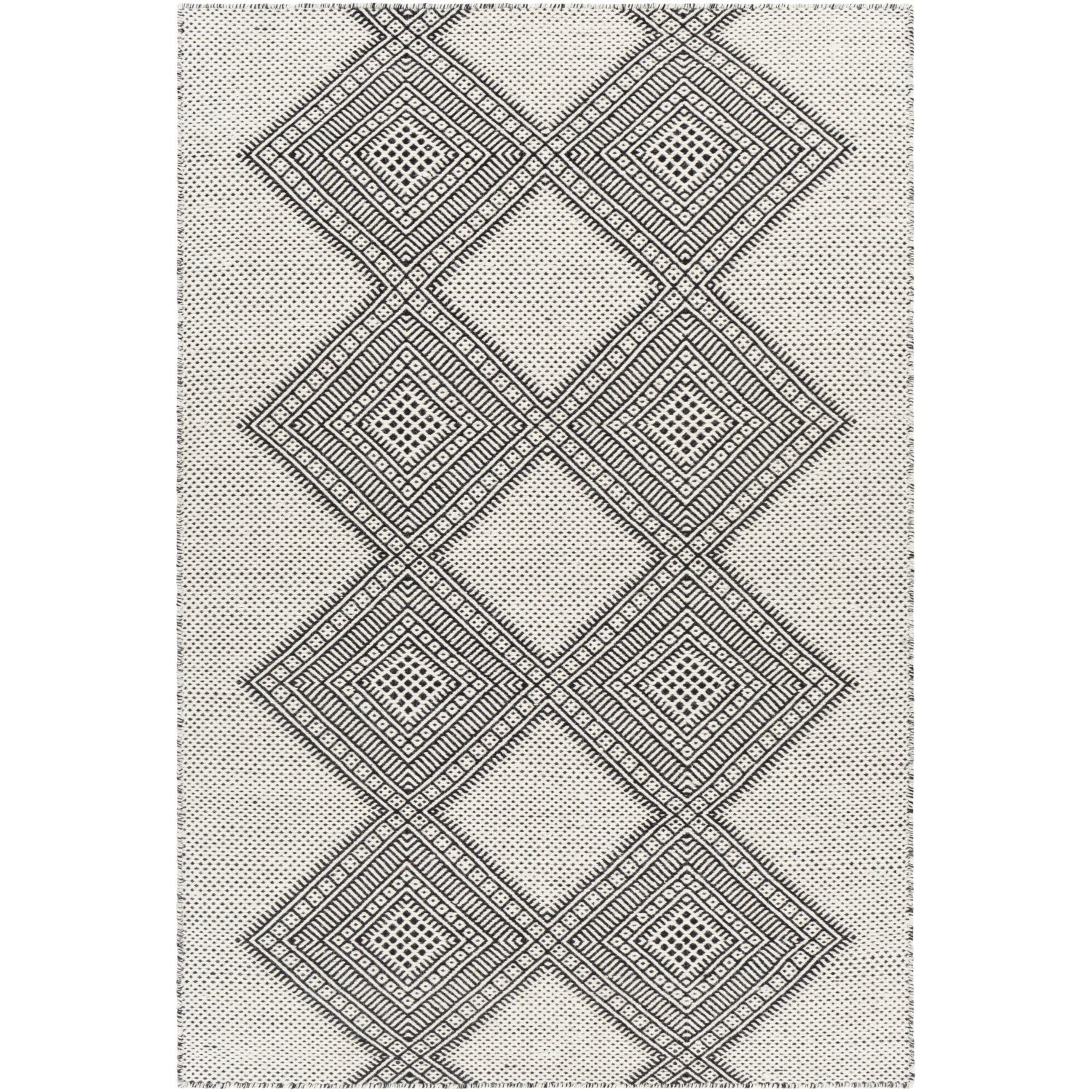 Mardin 108 X 72 inch Light Grey Rug in 6 X 9, Rectangle