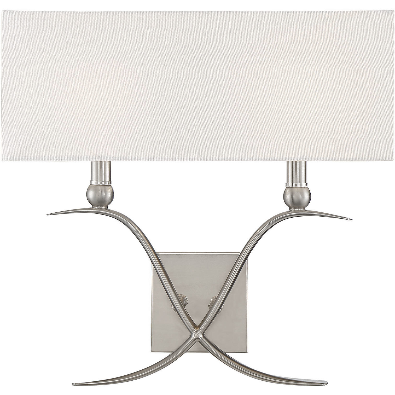 Payton 2 Light 16 inch Satin Nickel Wall Sconce Wall Light, Essentials