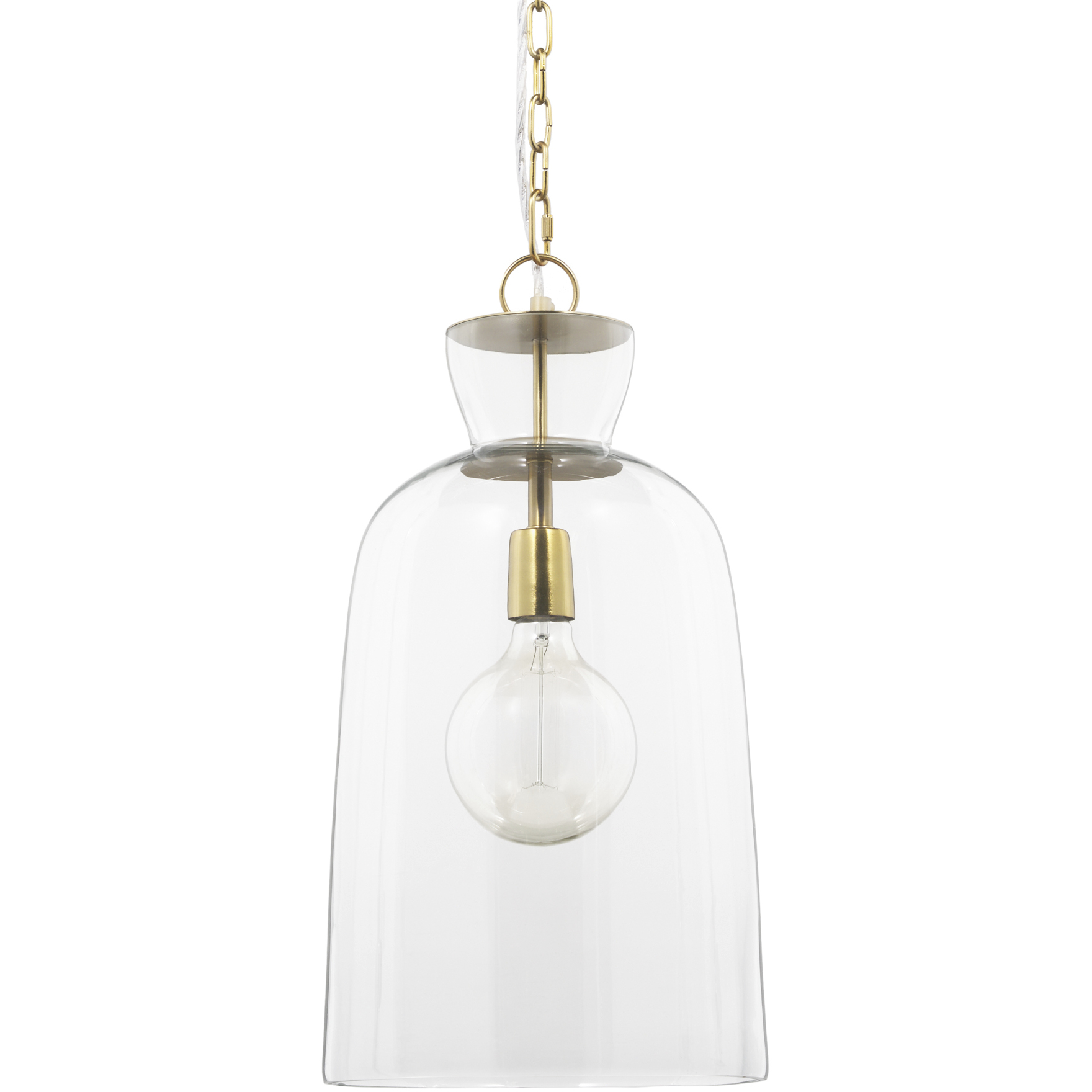 Sadah 11.25 inch Clear Pendant Light Ceiling Light