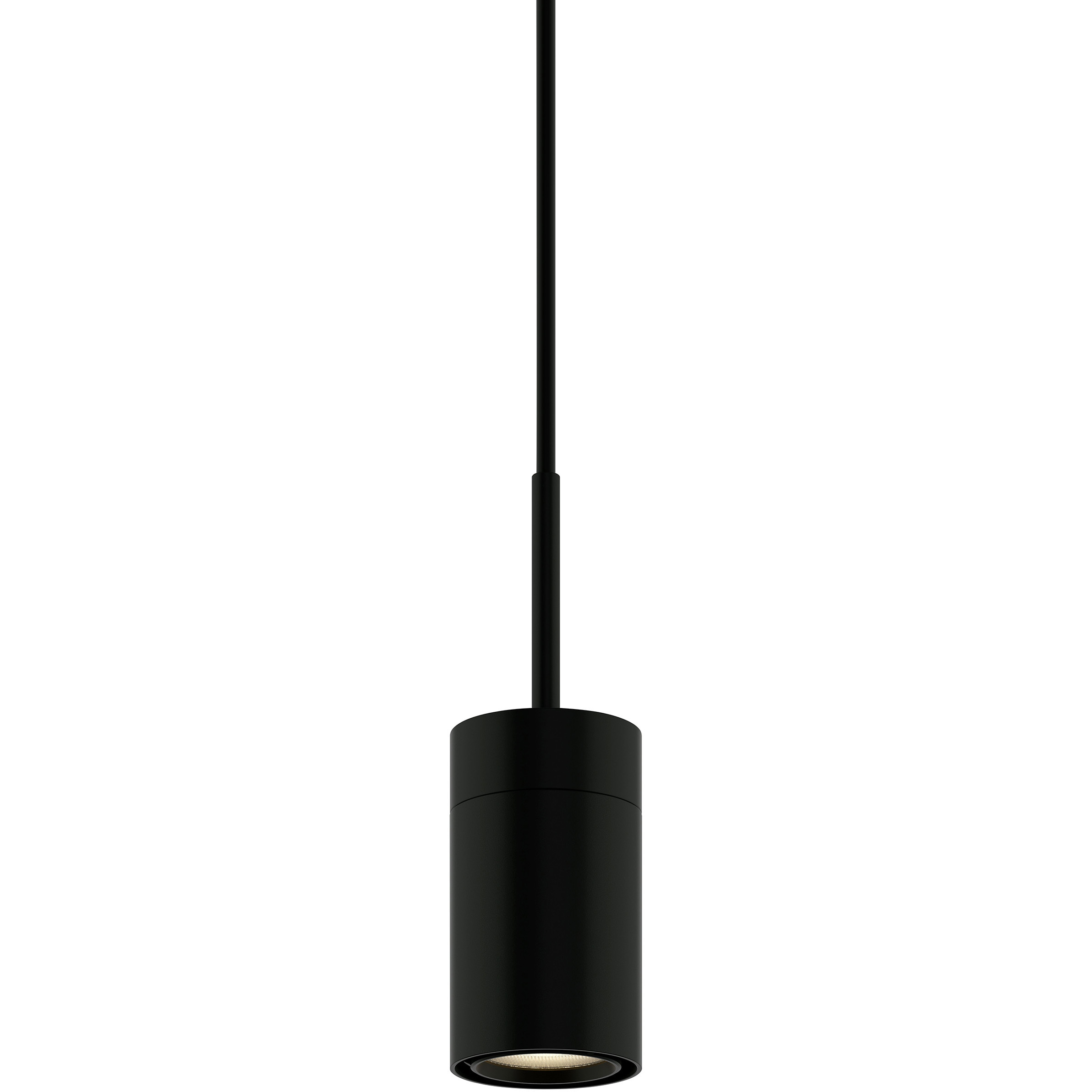GX15 LED 4 inch Black Pendant Ceiling Light