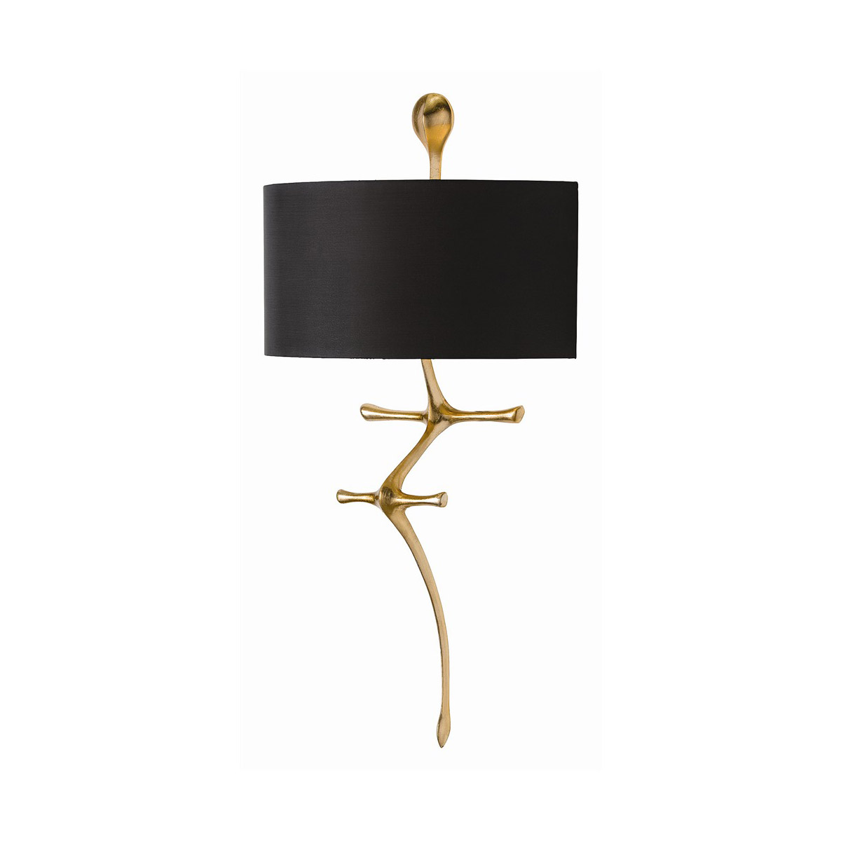 Gilbert 1 Light 14.5 inch Gold Leaf Wall Sconce Wall Light