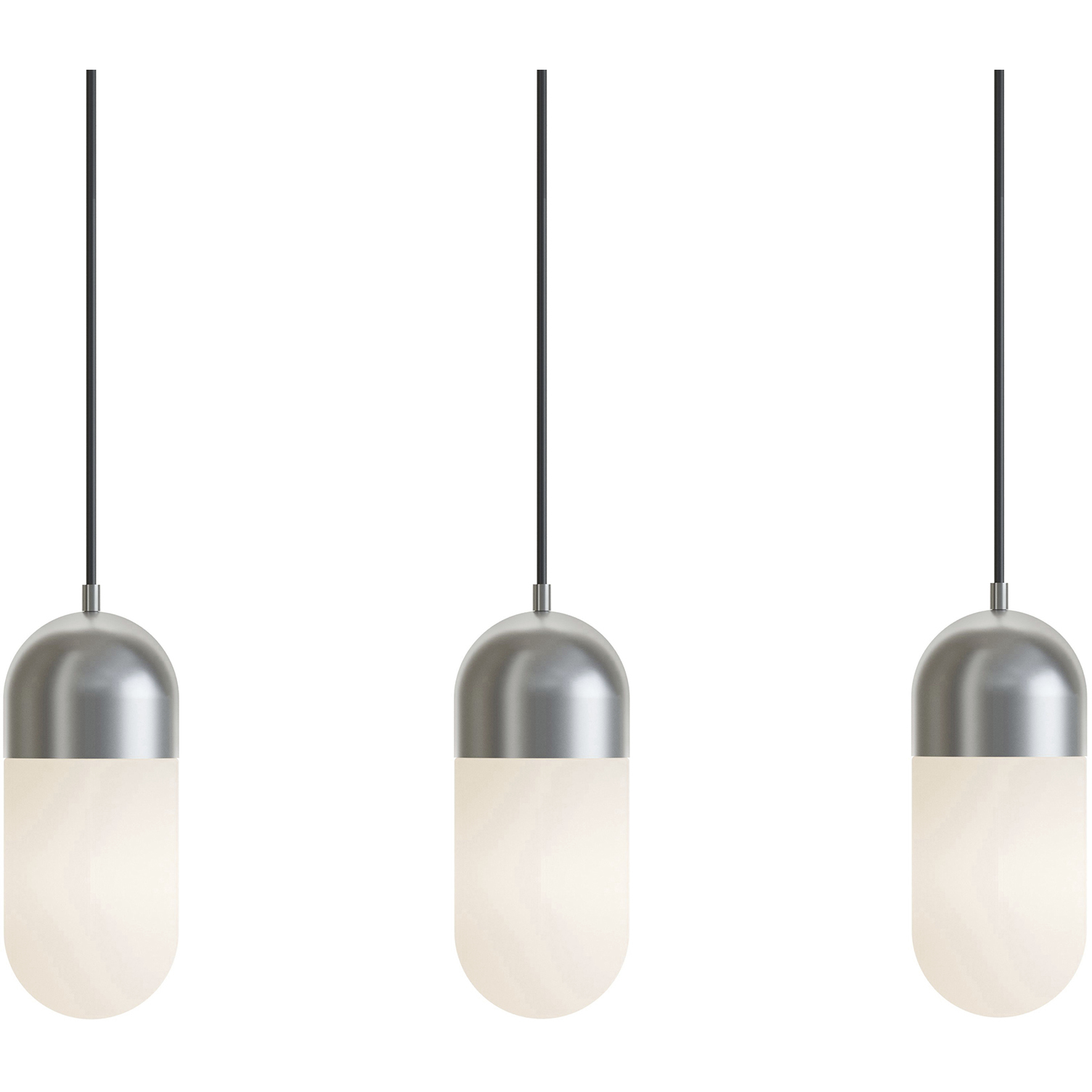 Irvine LED 36 inch Satin Nickel Linear Pendant Ceiling Light