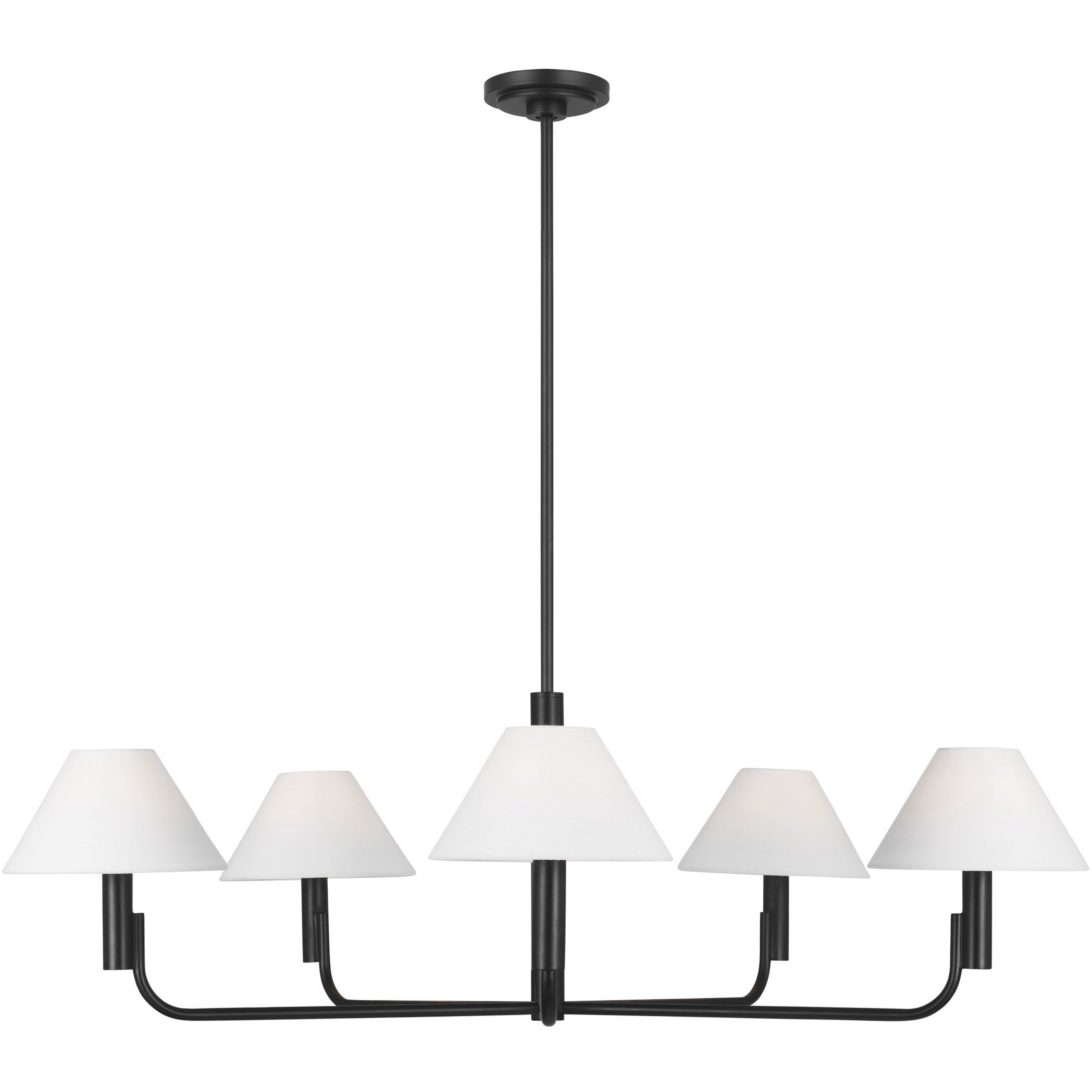Sean Lavin Colfax 5 Light 40.5 inch Aged Iron Chandelier Ceiling Light