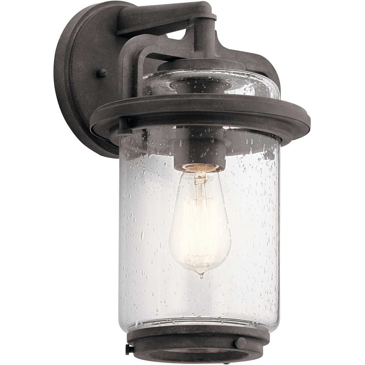 Kichler 49865WZC Andover 1 Light 14 inch Weathered Zinc