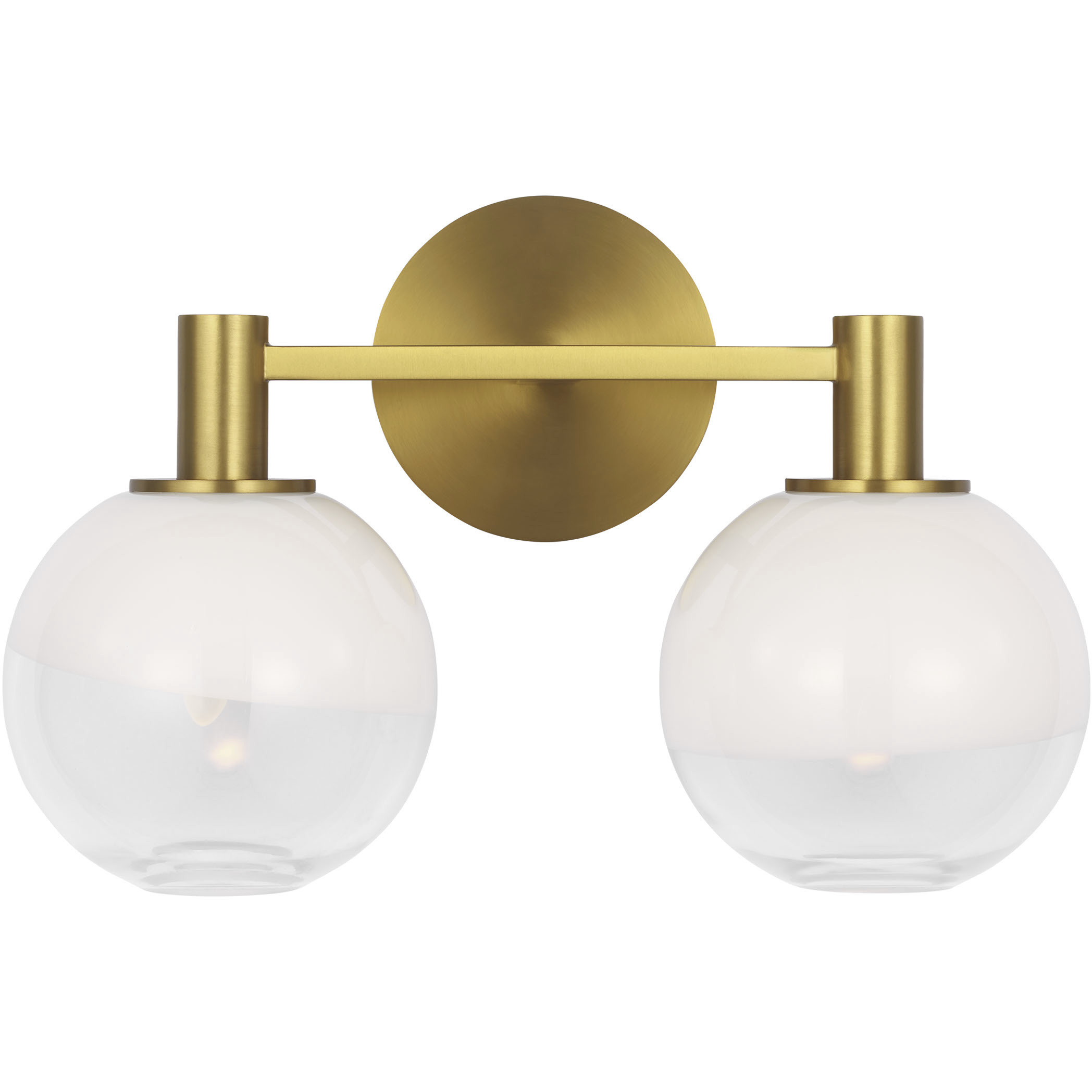 Sean Lavin Torian 2 Light 15 inch Burnished Brass Bath Vanity Wall Light