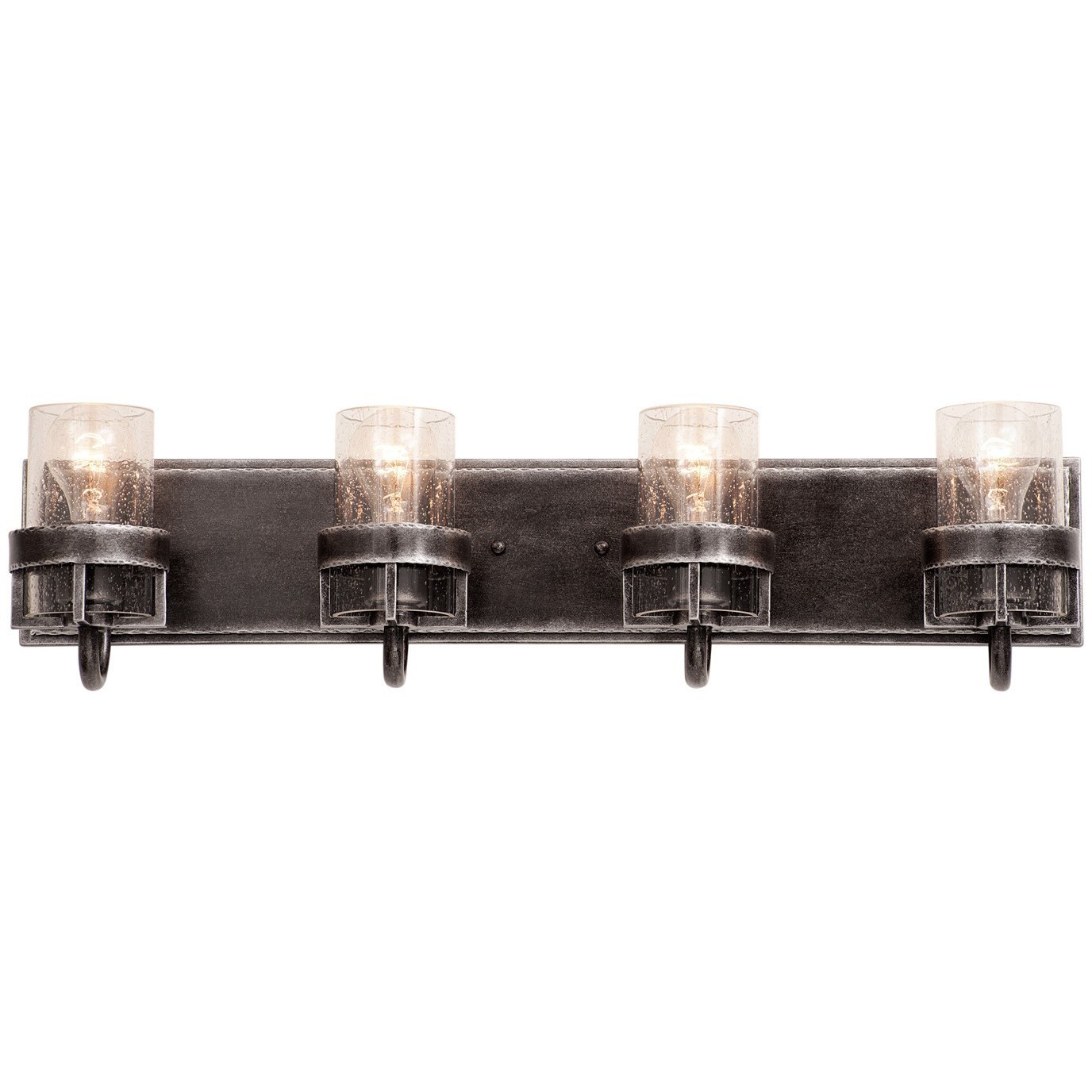 Bexley 4 Light 28 inch Vintage Iron Bath Vanity Light Wall Light