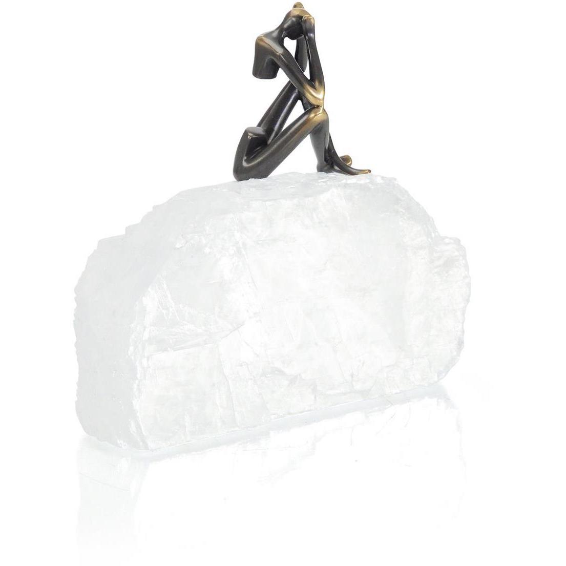 Man on Edge I 8 X 6 inch Sculpture