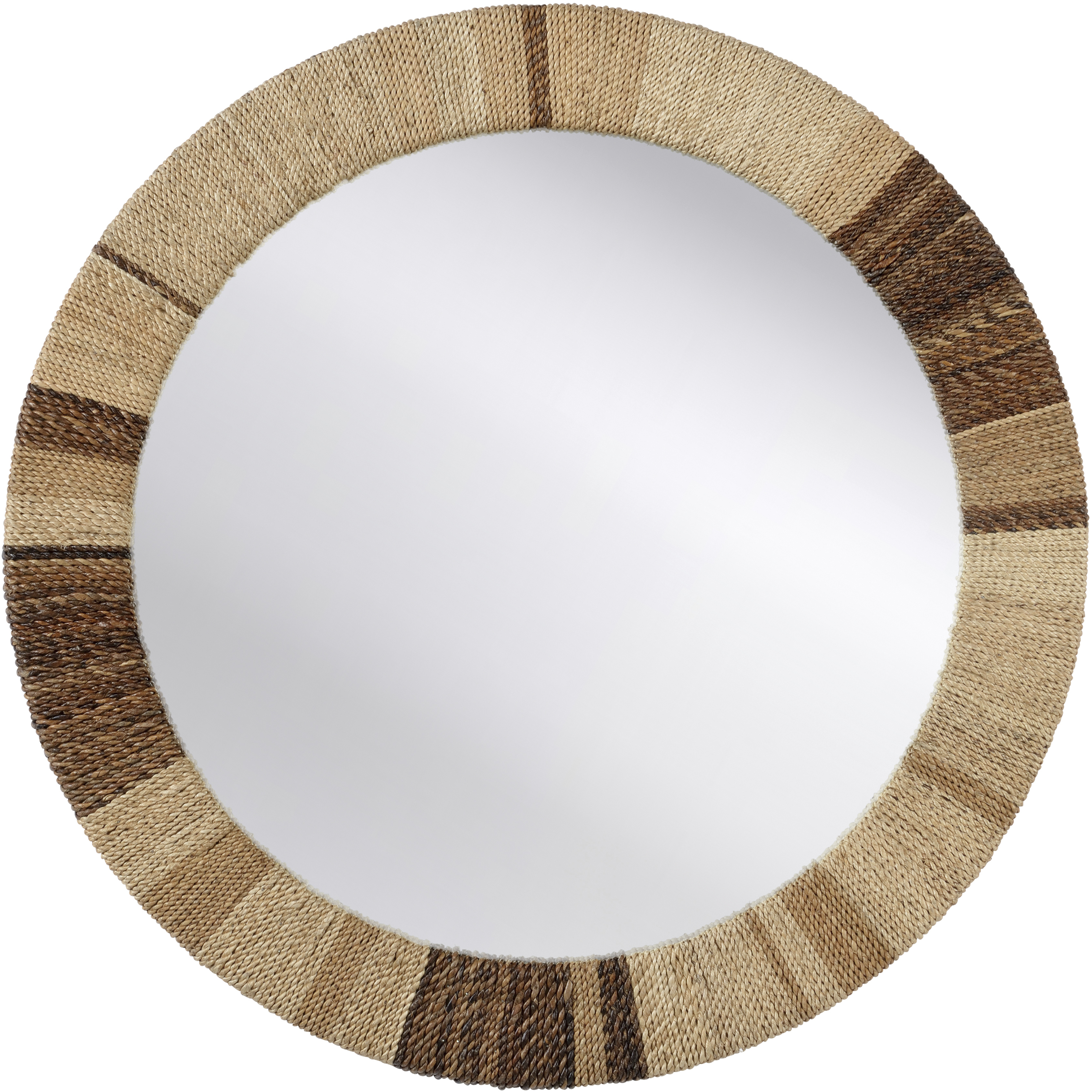 Calusa 33.5 X 33.5 inch Brown Mirror