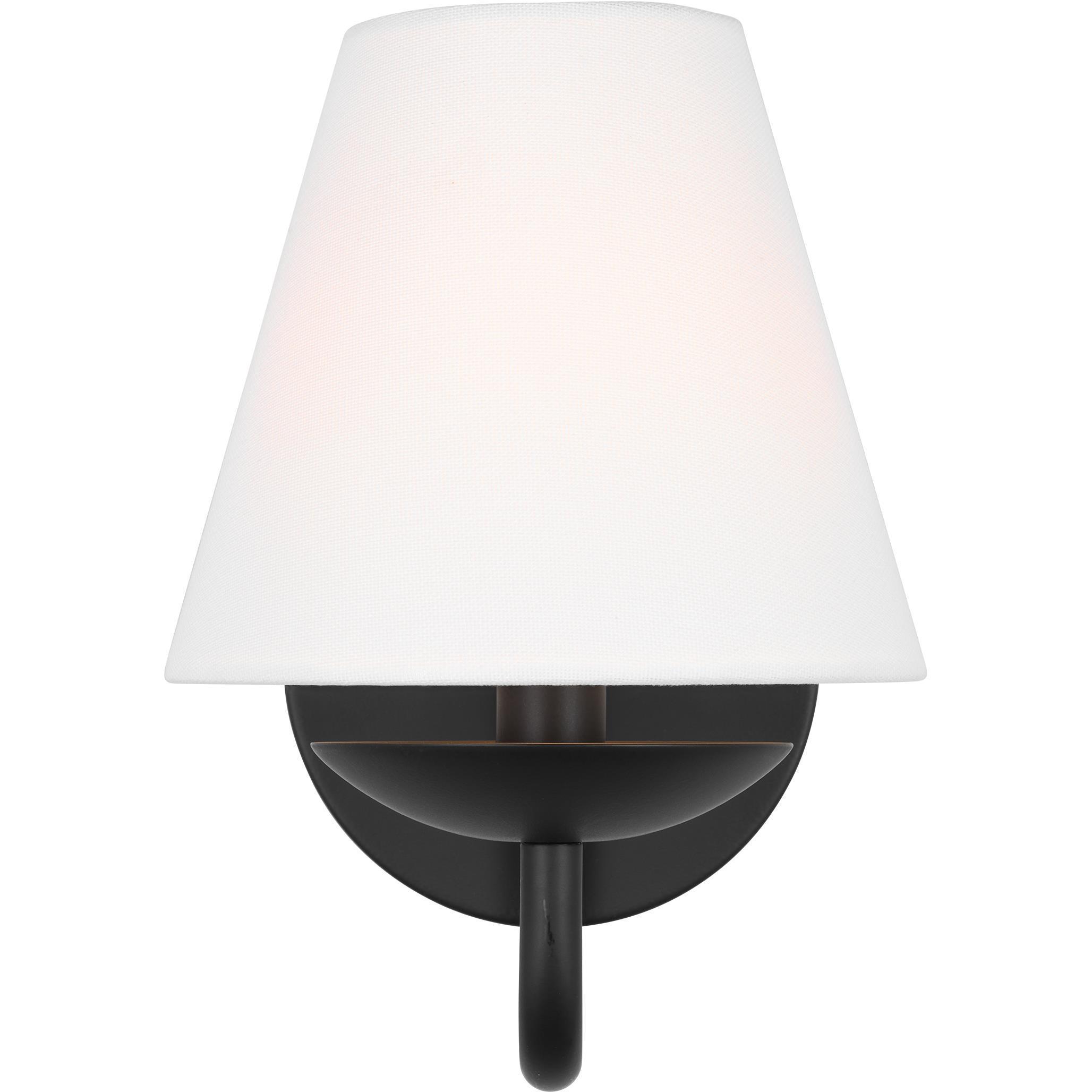 Drew & Jonathan Scott Albion 1 Light 6 inch Midnight Black Sconce Wall Light