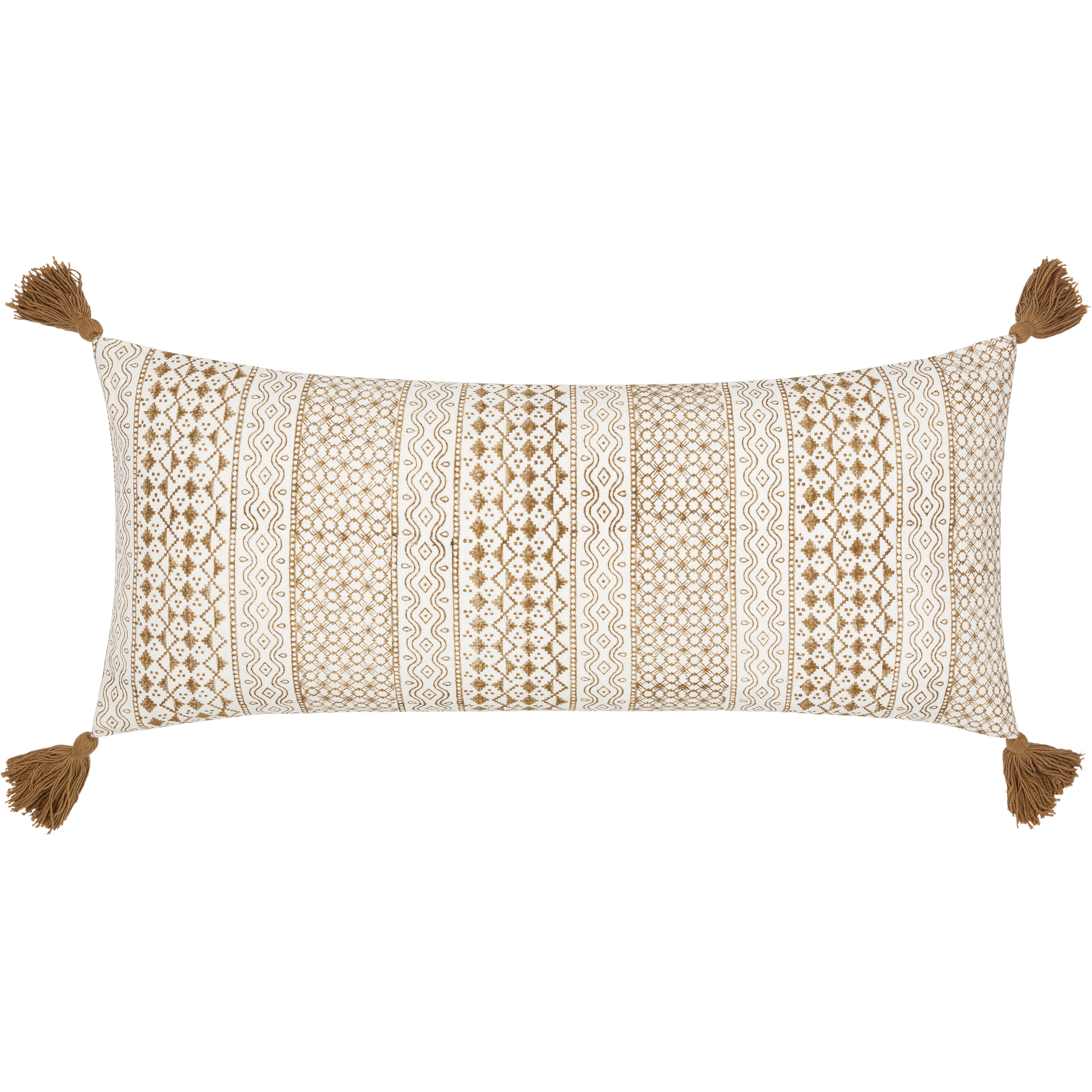 Janya 32 inch Light Beige Pillow Kit, Lumbar