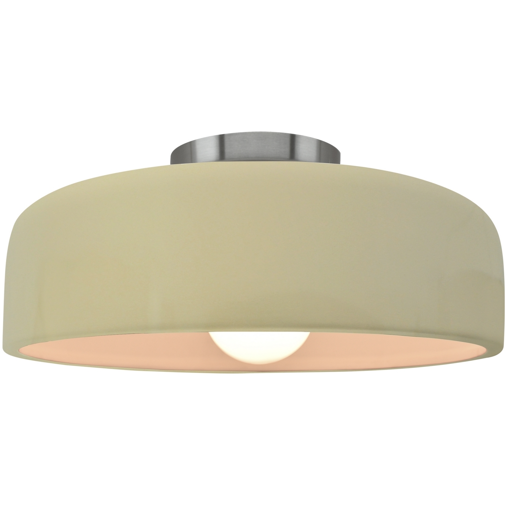 Radiance Collection - Spire Semi-Flush Ceiling Light, Form+Finish+Function