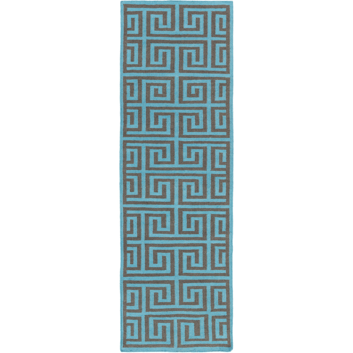 Lagoon 96 X 30 inch Denim, Charcoal Rug