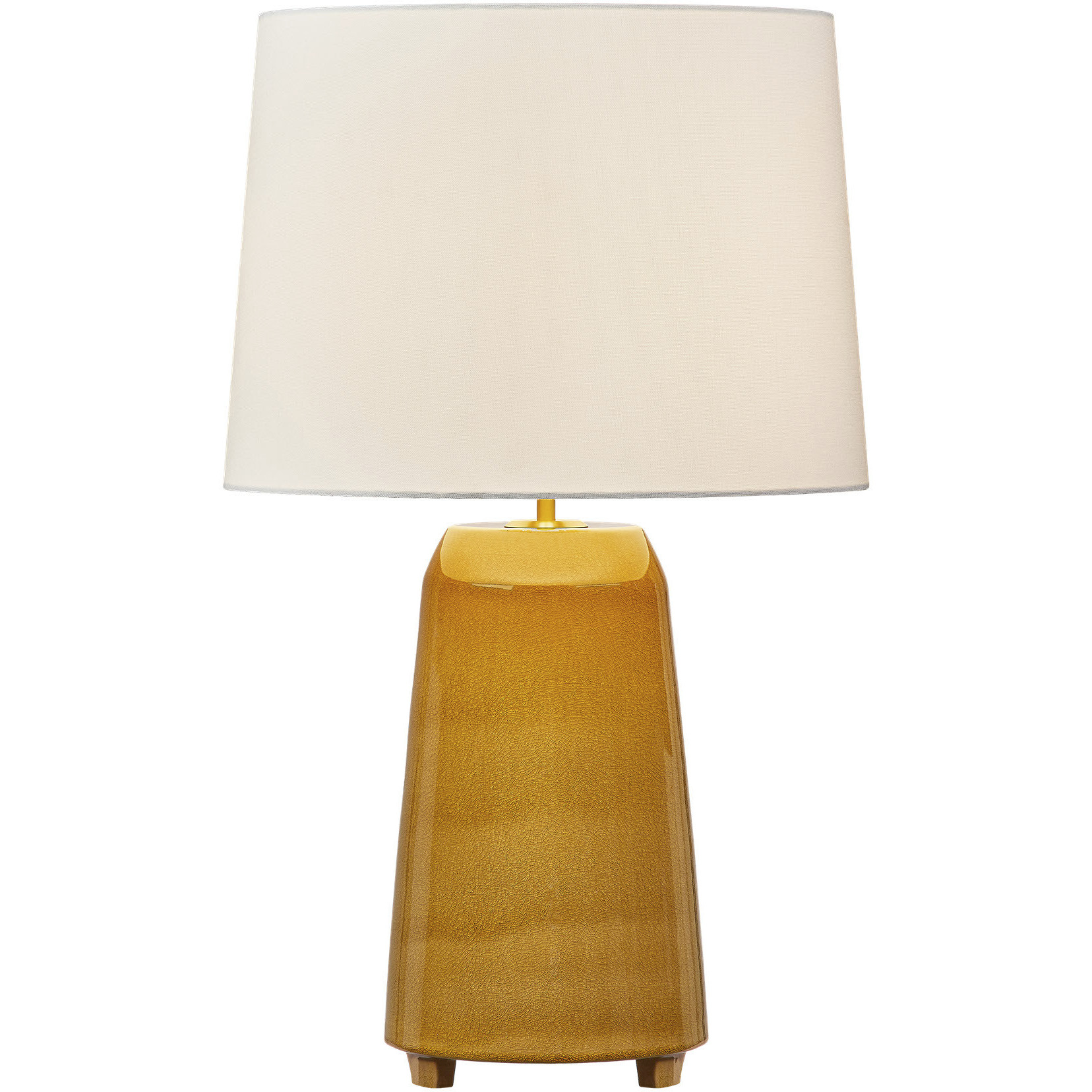 HABLE Nell 28.13 inch 75 watt Cracked Honey Table Lamp Portable Light