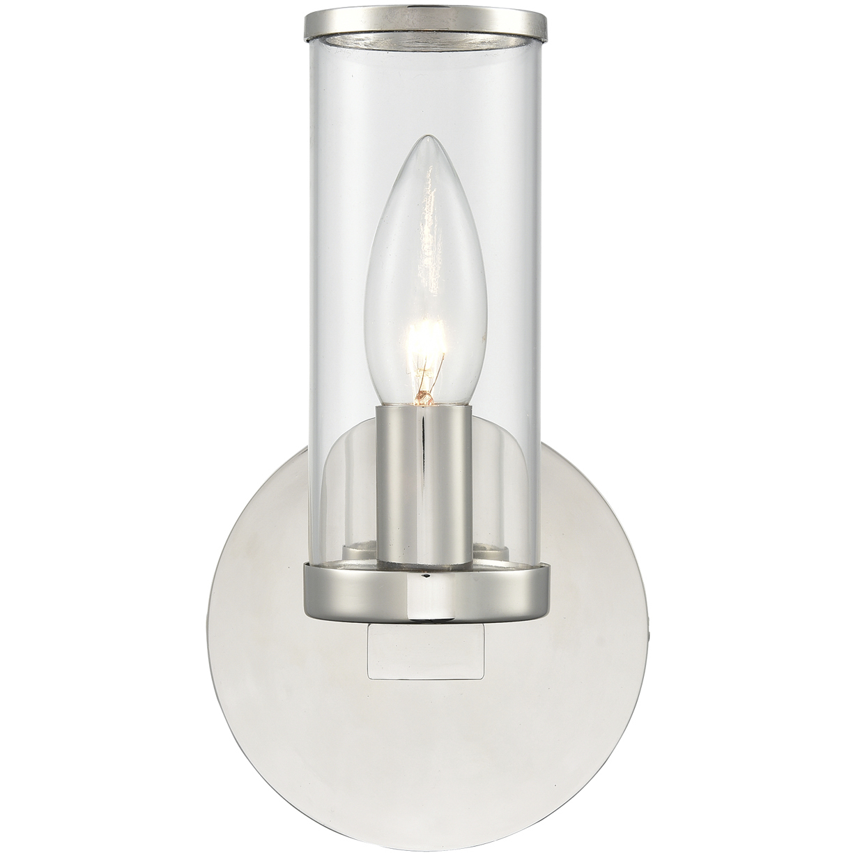 Revolve 1 Light 9.25 inch Polished Nickel Wall/Vanity Light Wall Light