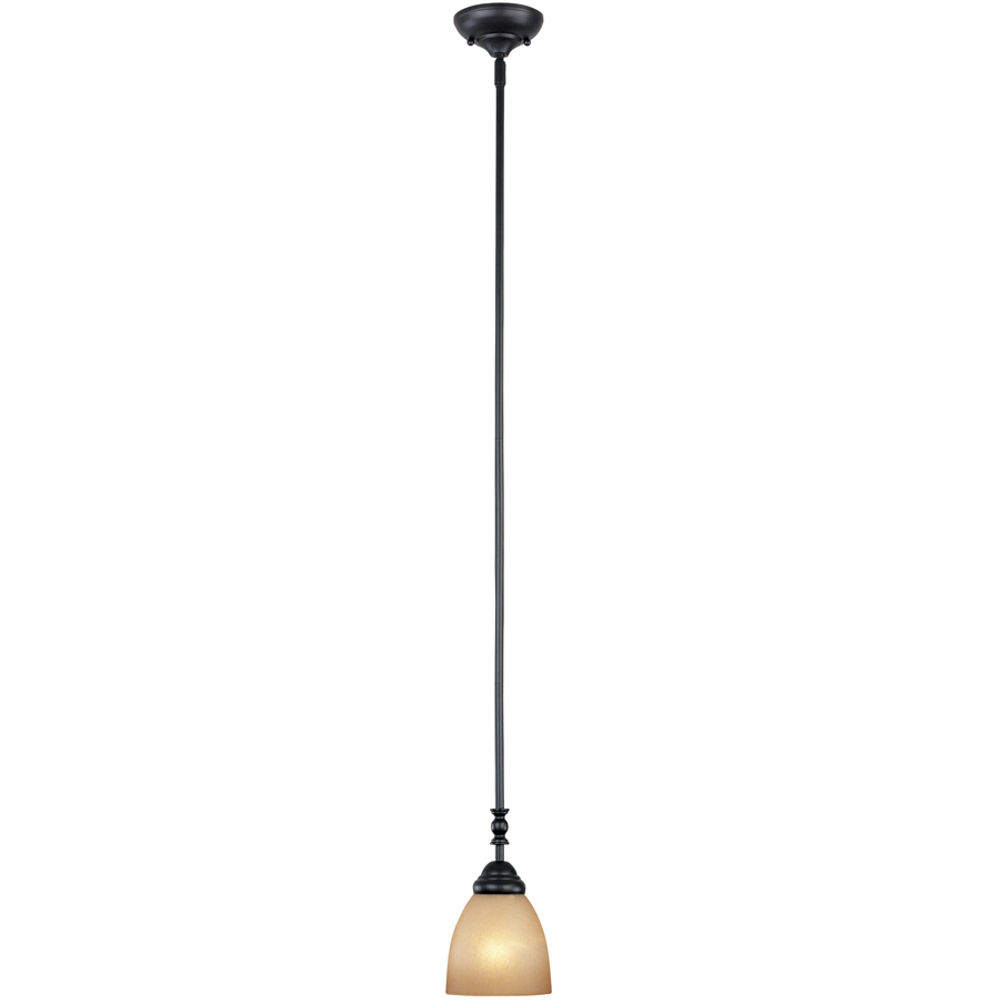 Apollo 1 Light 5 inch Oil Rubbed Bronze Mini Pendant Ceiling Light
