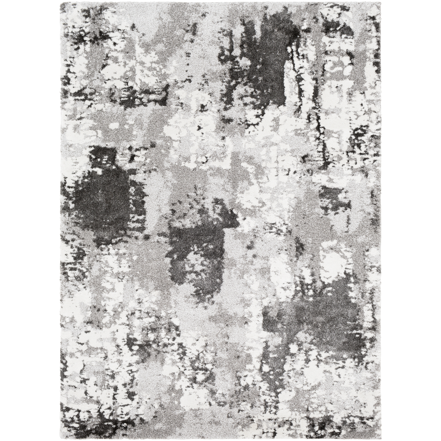 Venice 87 X 63 inch Medium Gray Rug in 5 x 8, Rectangle