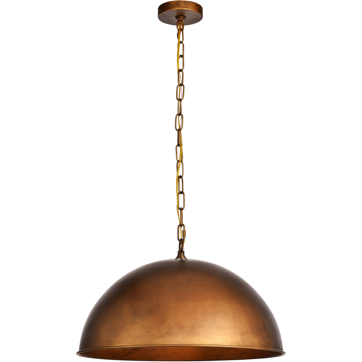 Merce 1 Light 20 inch Manual Brass Pendant Ceiling Light