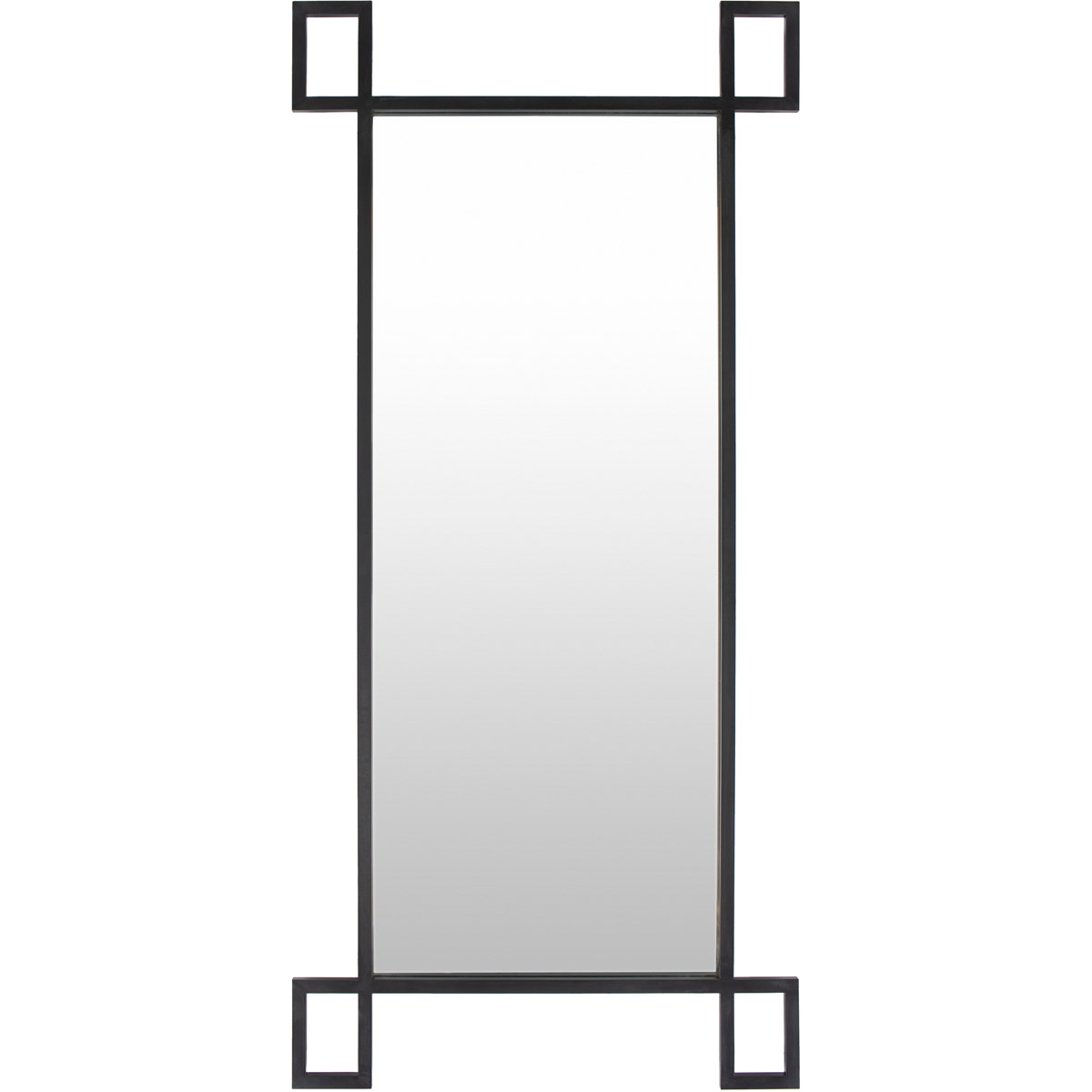 Brim 35 X 2 inch Black Mirrors