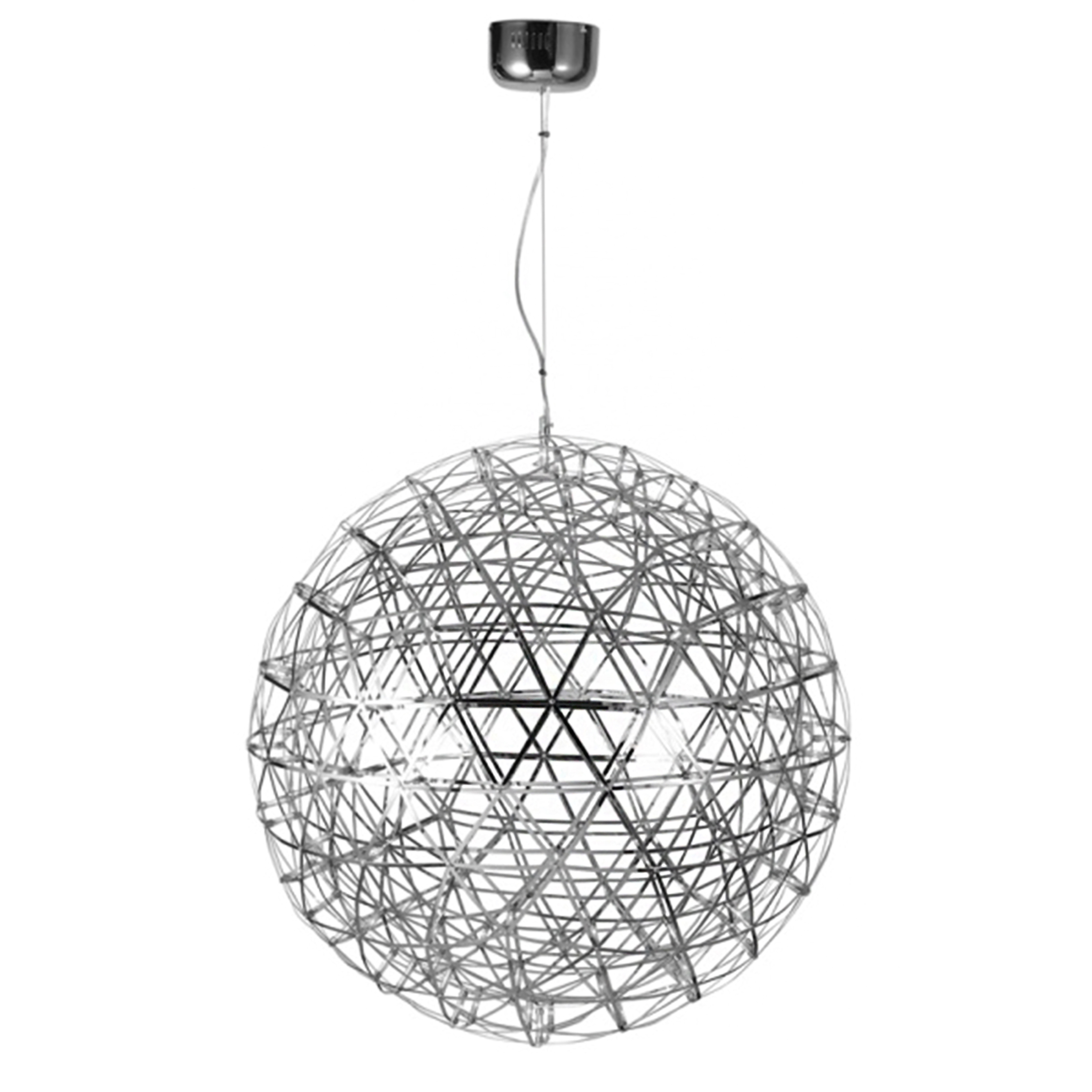 Canada LED 38 inch Satin Nickel Chandelier Ceiling Light