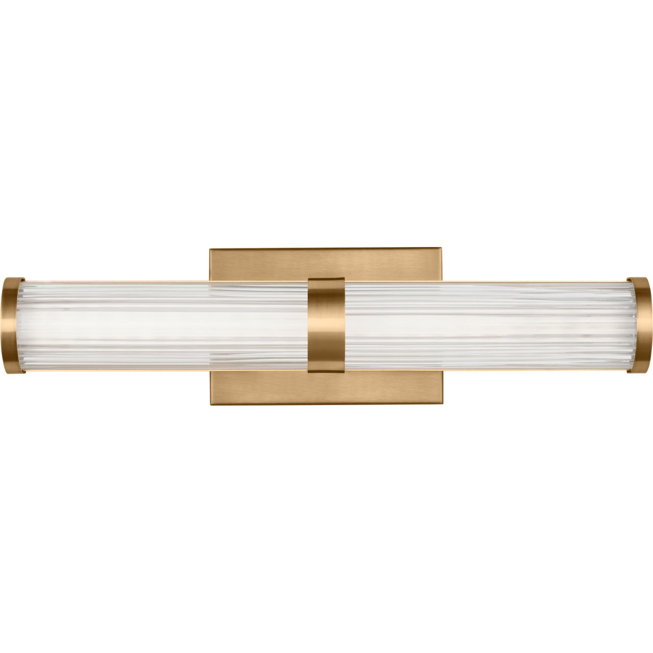 Syden LED 4.75 inch Satin Brass Bath Vanity Wall Light