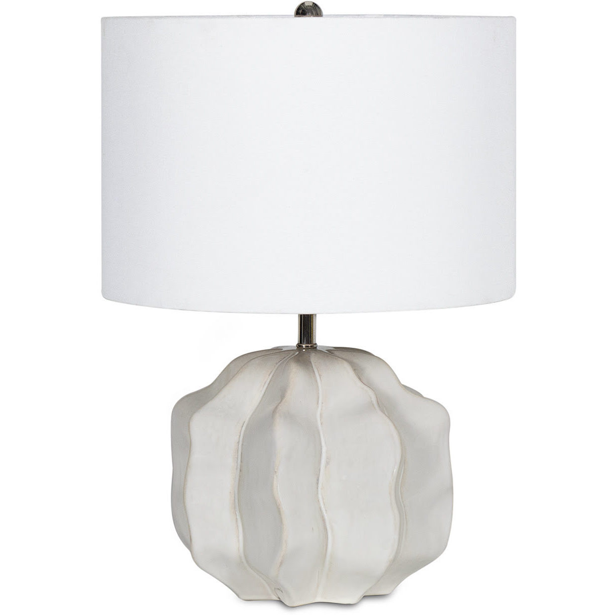 Destin 20.25 inch 100 watt Ivory Mini Lamp Portable Light