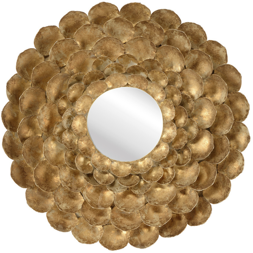 Promenea 24 X 24 inch Gold Mirror