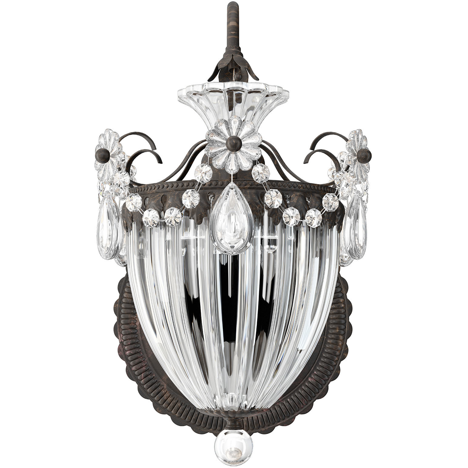 Bagatelle 1 Light 10.5 inch Heirloom Bronze Wall Sconce Wall Light in Radiance
