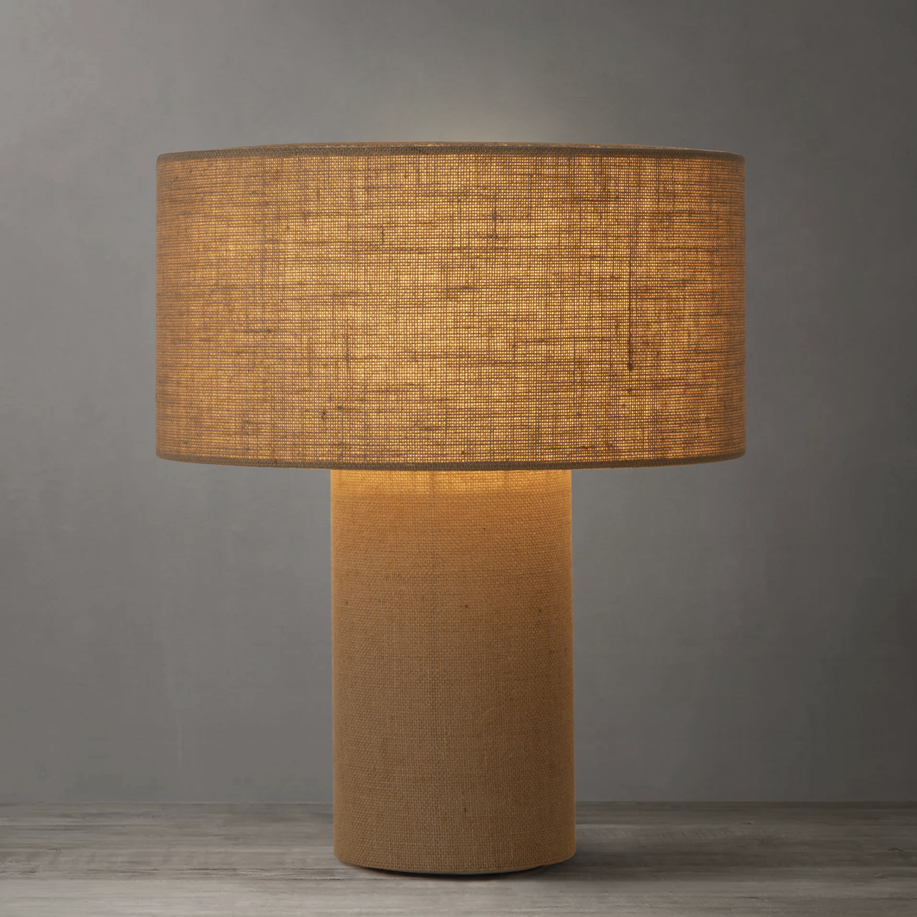 Moonlight 20 inch 9.00 watt Beige Table Lamp Portable Light