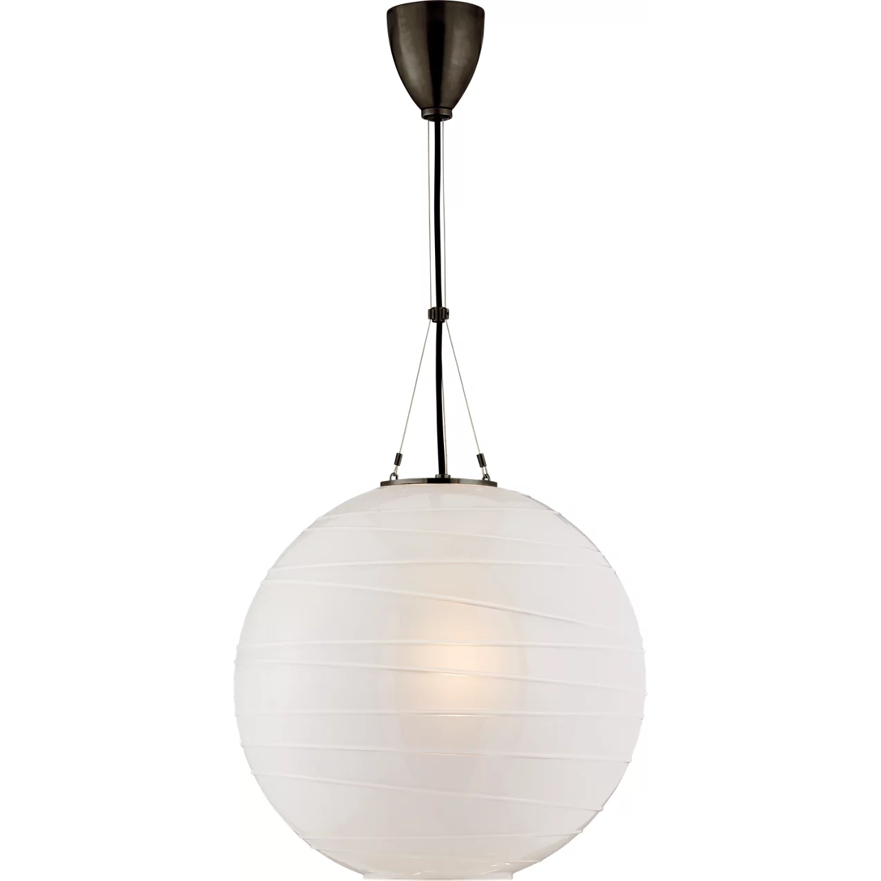 Alexa Hampton Hailey 1 Light 18 inch Gun Metal Pendant Ceiling Light, Medium