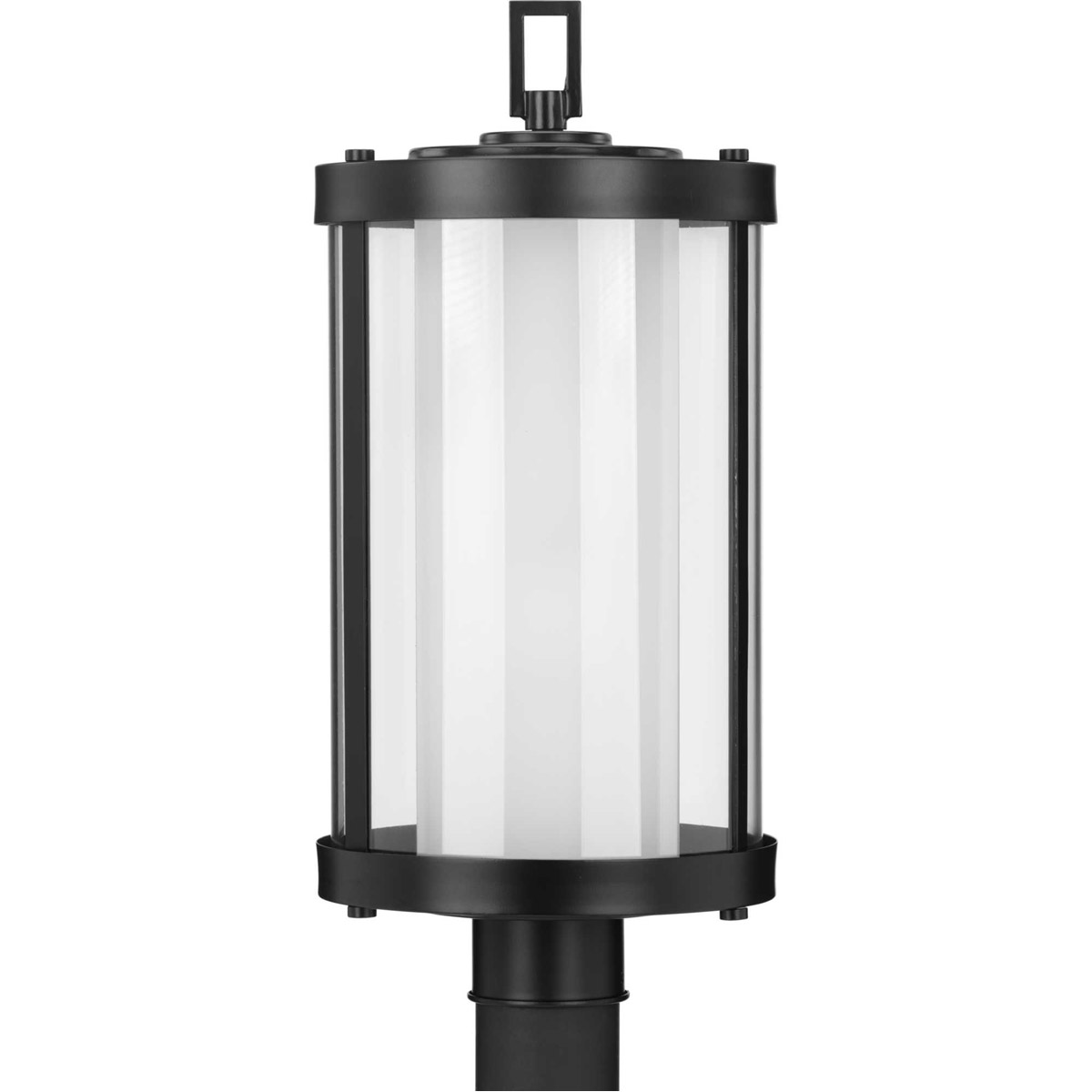 Irondale 1 Light 21 inch Matte Black Outdoor Post Lantern