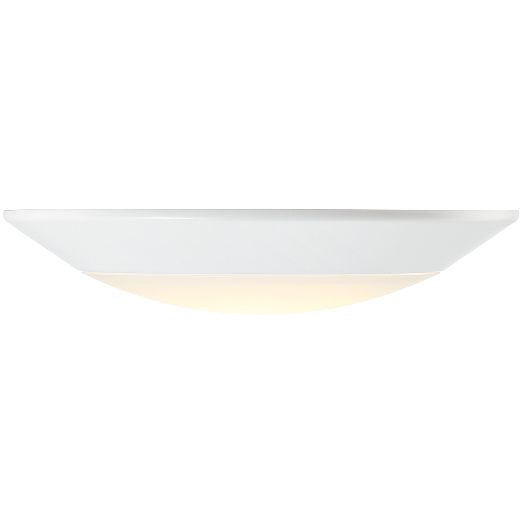 Stella 120V LED 9.37 inch White Disc Light