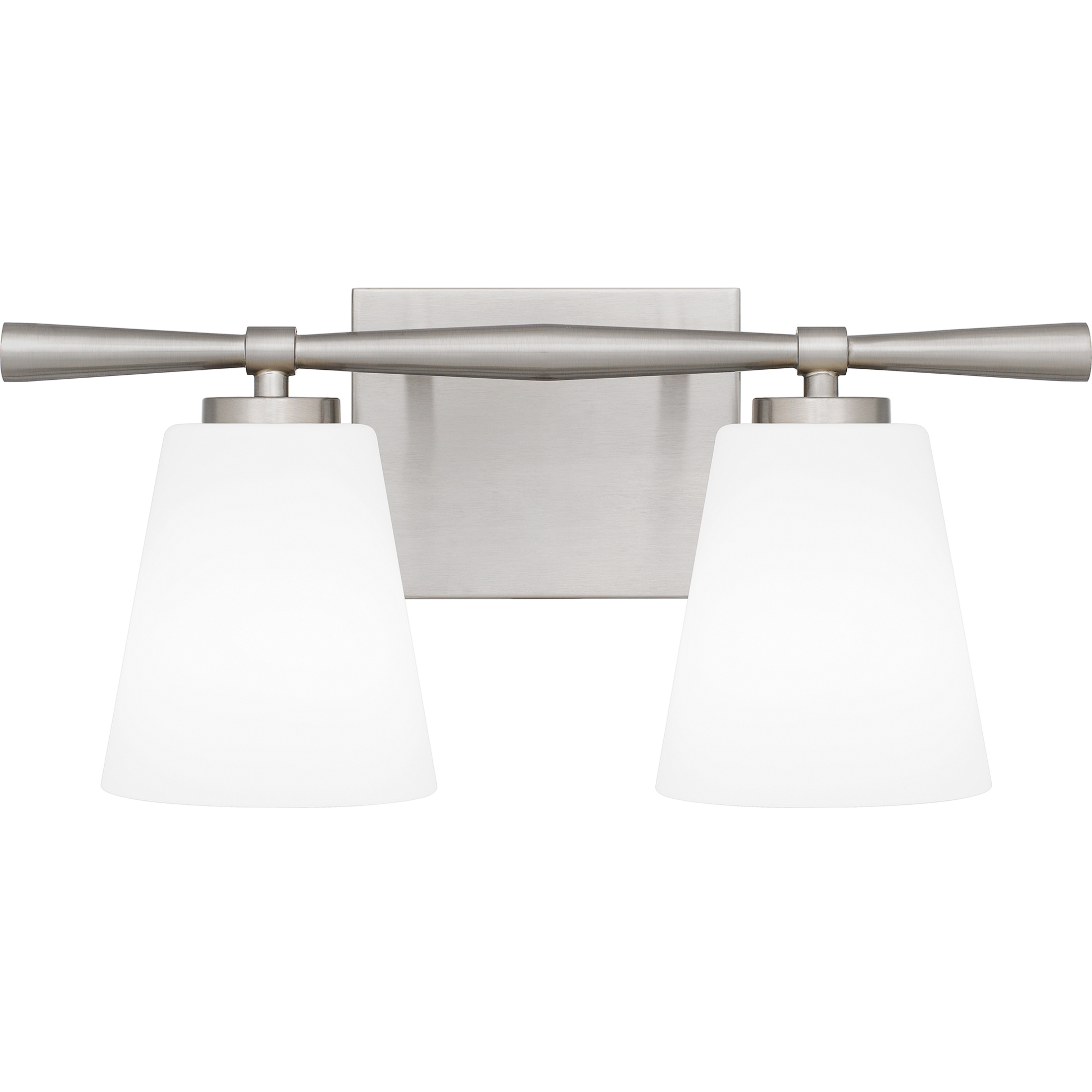 Brindley 2 Light 16 inch Brushed Nickel Bath Light Wall Light