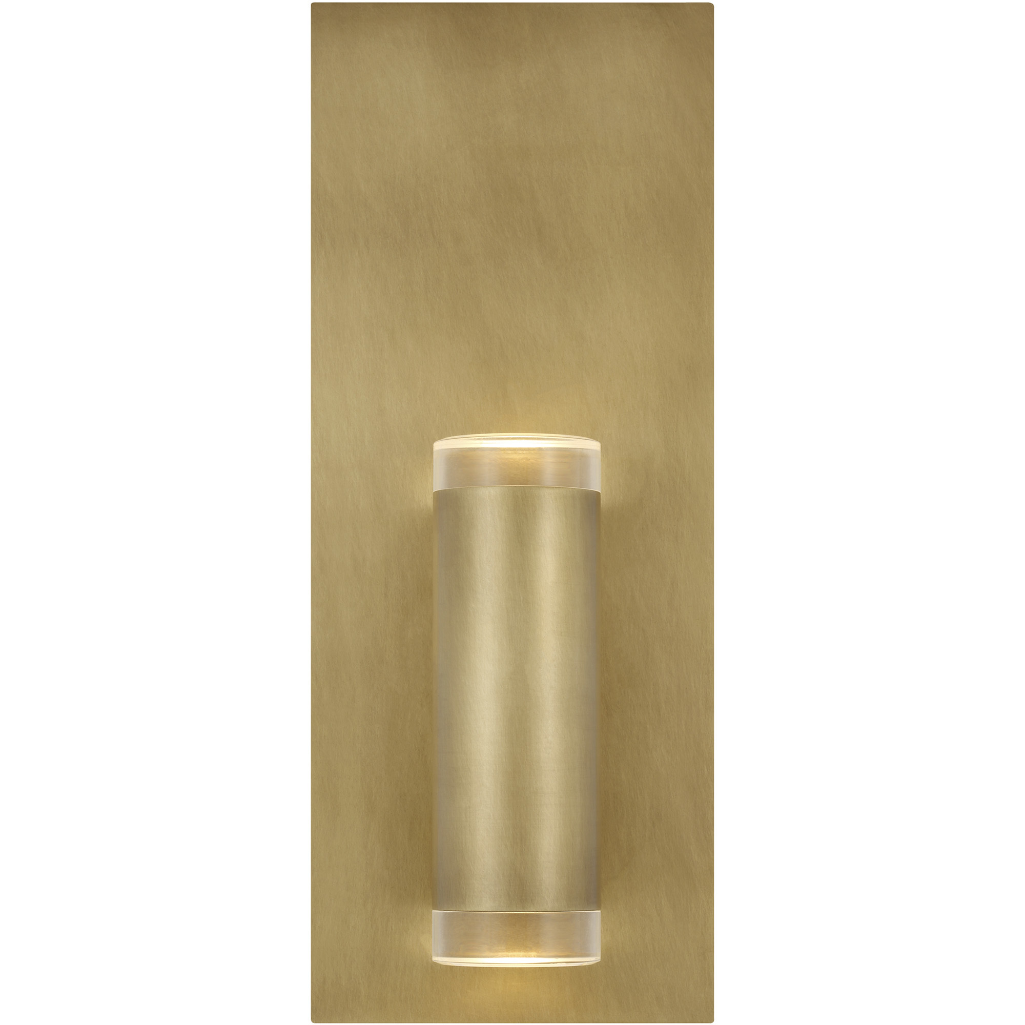 Sean Lavin Dobson II LED Natural Brass Bath Light Wall Light, Integrated LED