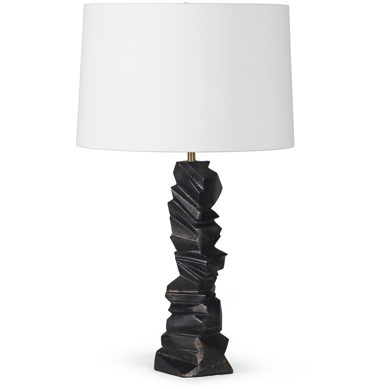 Gallerie 29 inch 150.00 watt Blacken Zinc Table Lamp Portable Light