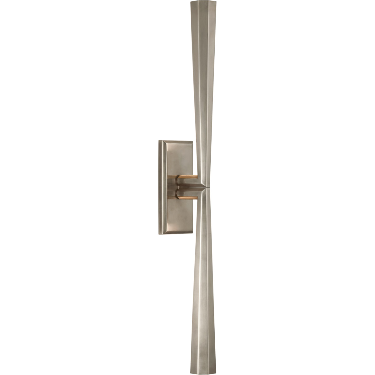 Thomas O'Brien Galahad LED 3 inch Antique Nickel Linear Sconce Wall Light