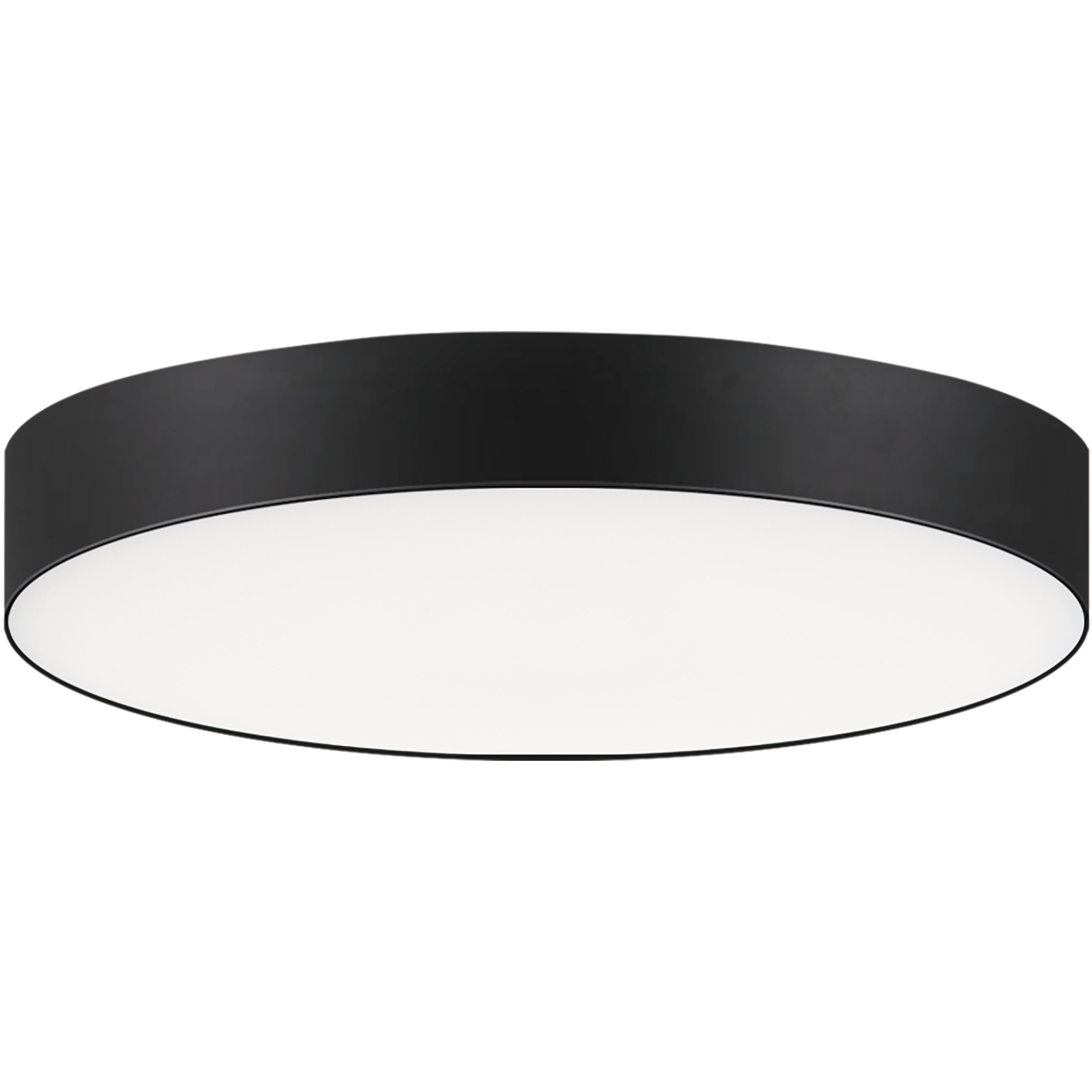 Trim - 0-10 V LED 5 inch Black Flush Mount Ceiling Light