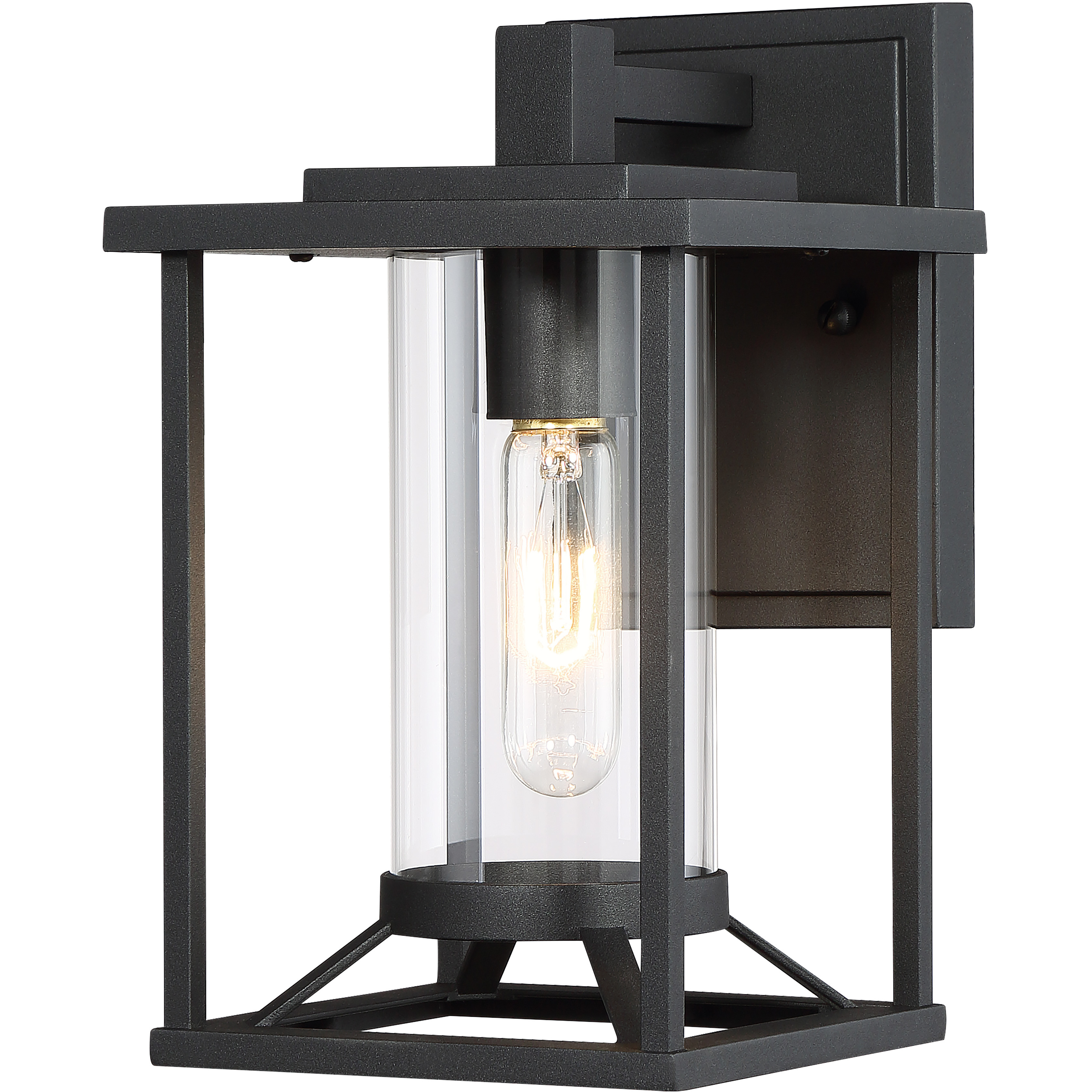 Trescott 1 Light 12 inch Coal Outdoor Wall Mount, Great Outdoors