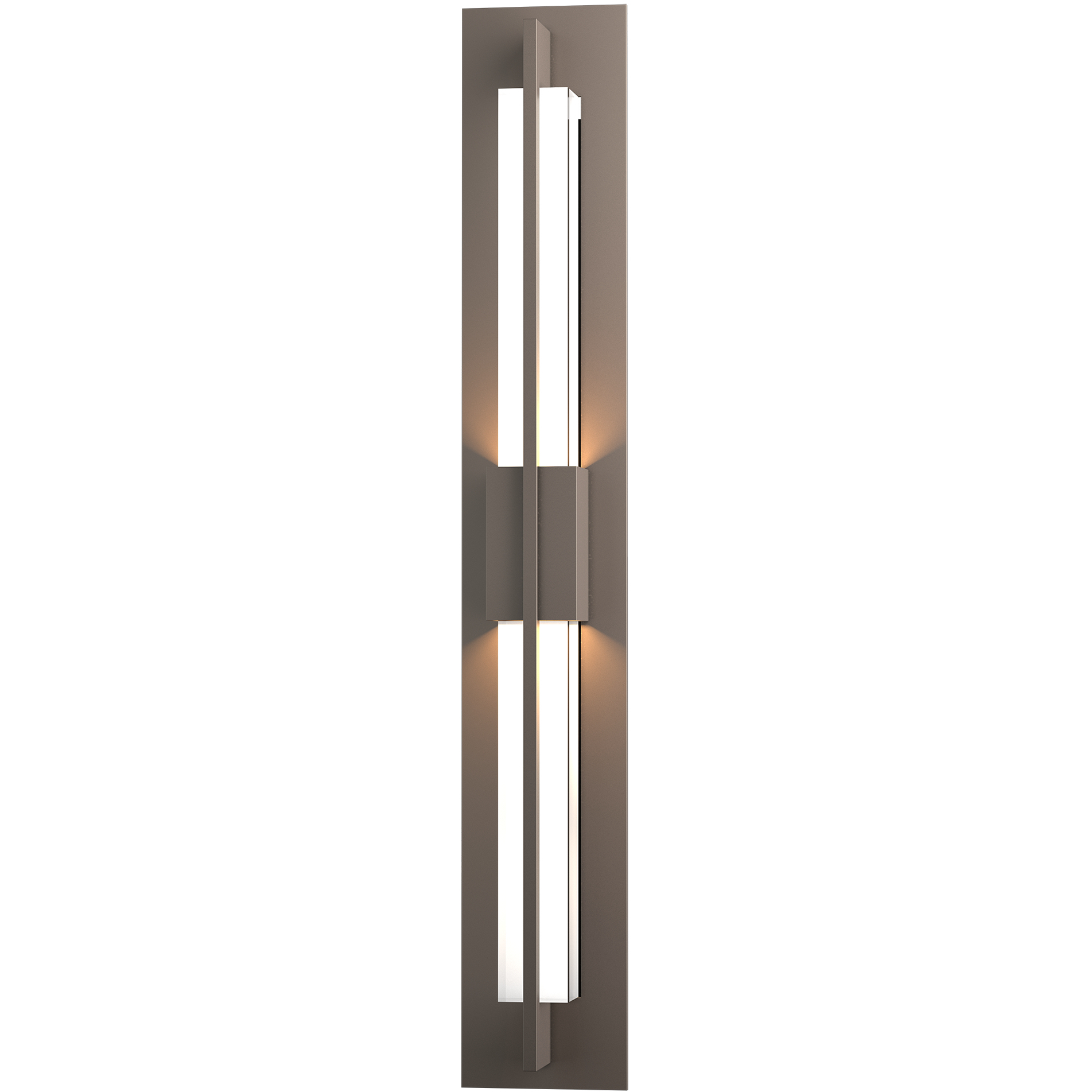 Double Axis LED 31 inch Coastal Dark Smoke Outdoor Sconce