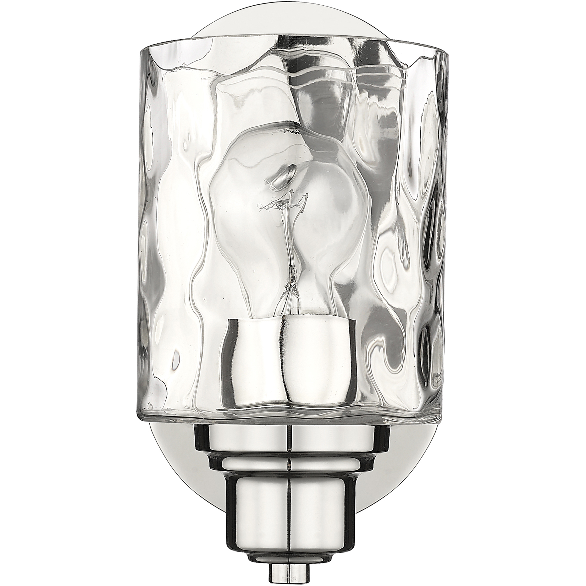 Lumley 1 Light 5 inch Polished Nickel Vanity Light Wall Light