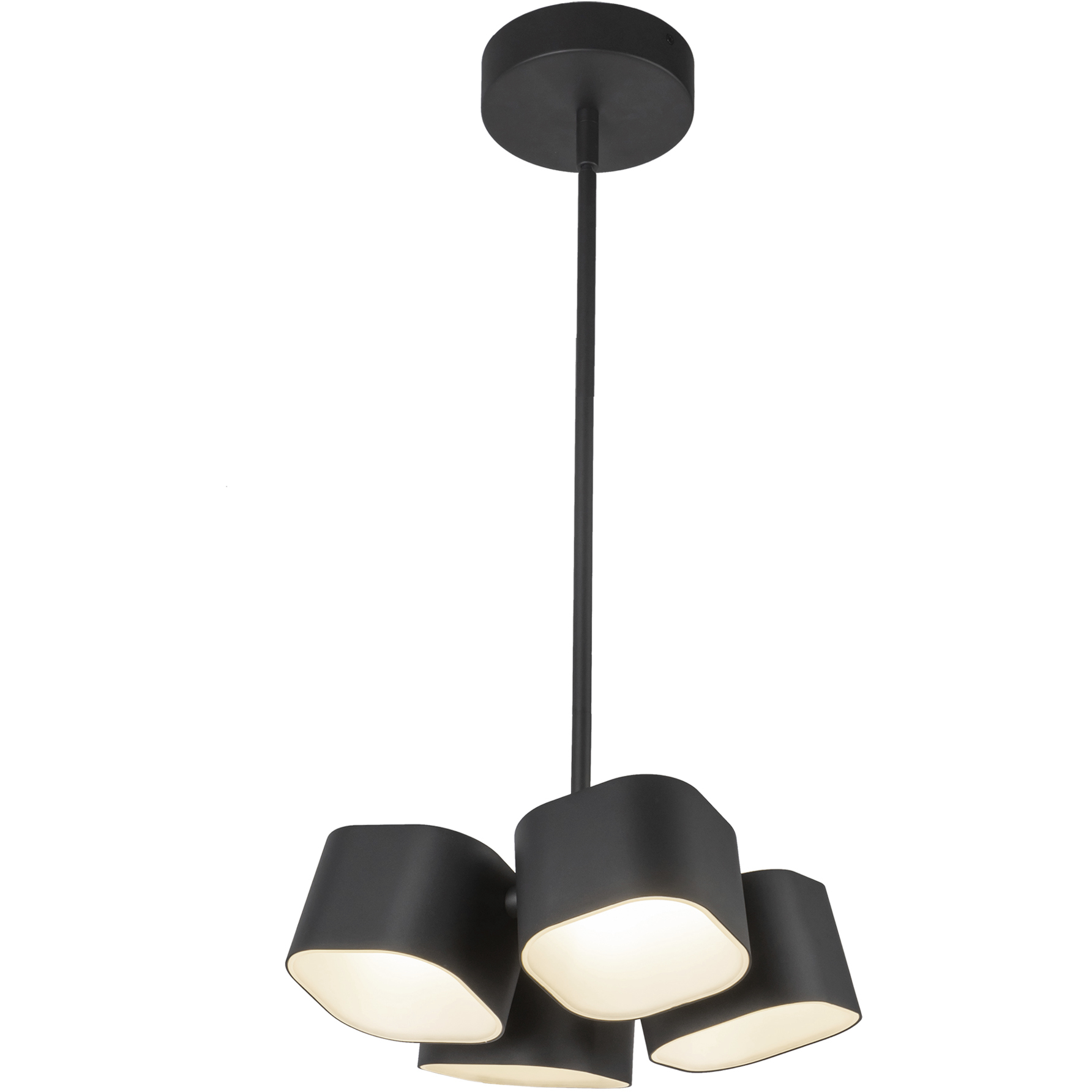 Arena LED 11.5 inch Black Pendant Ceiling Light
