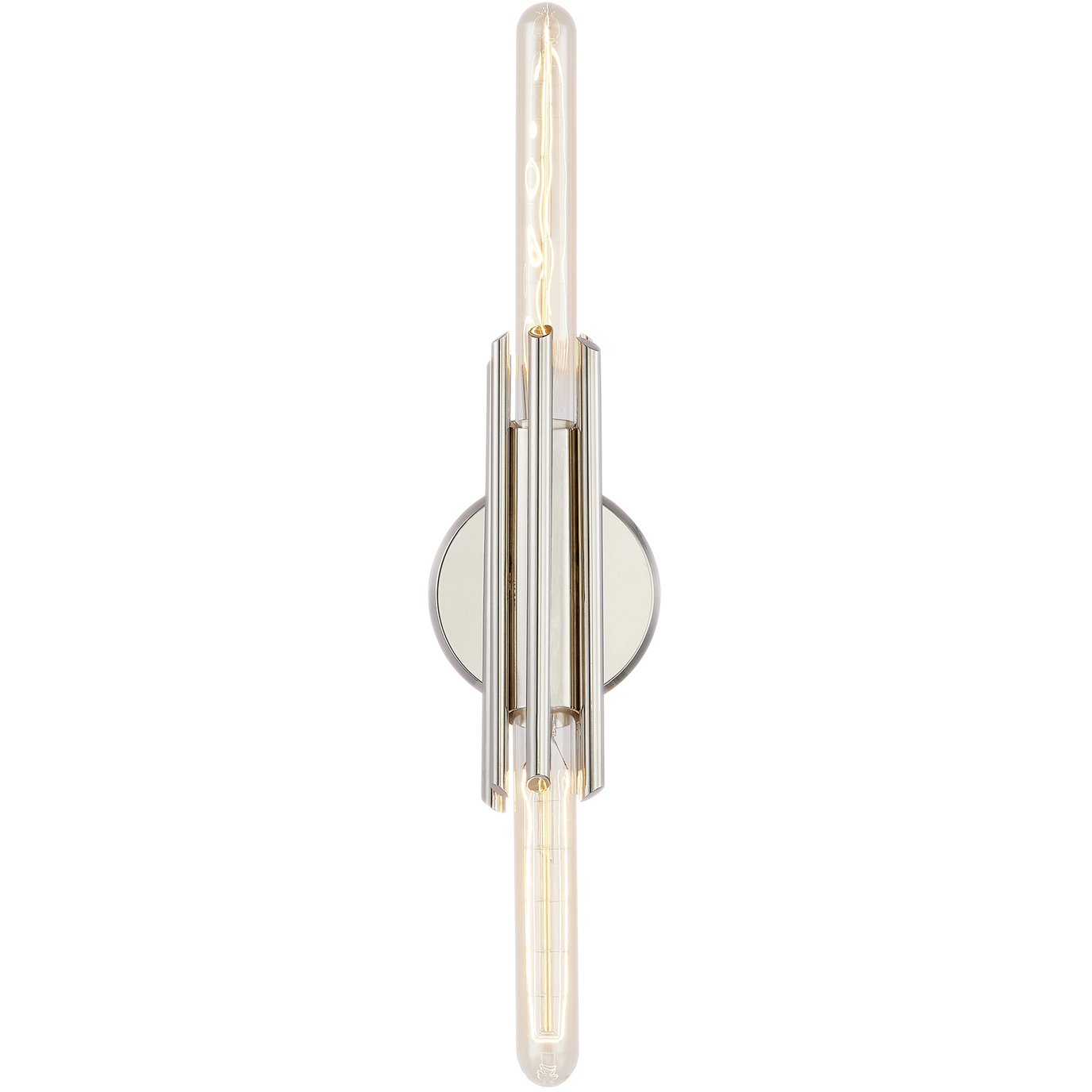 Torres 2 Light 2.25 inch Polished Nickel Wall/Ceiling Light Wall Light