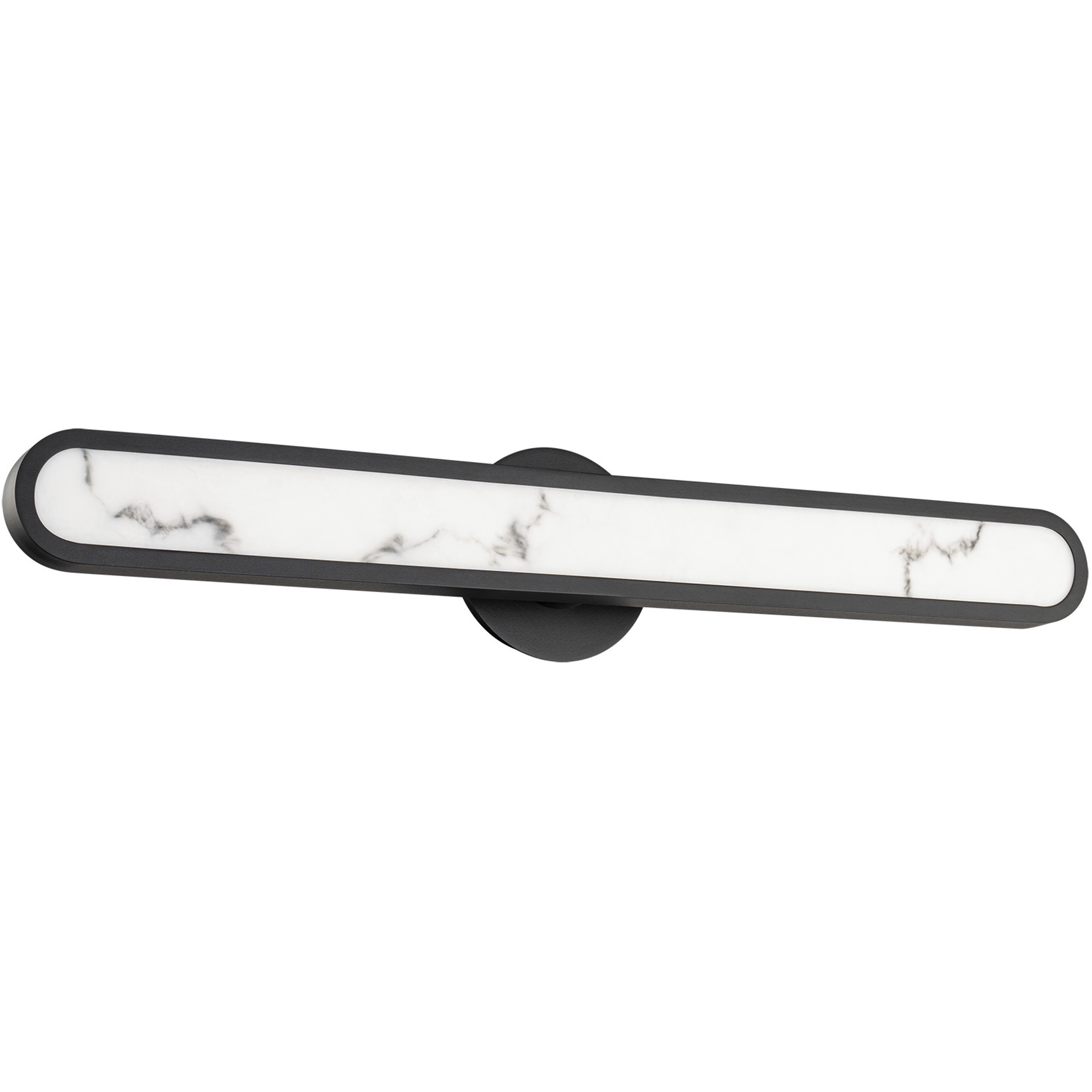 Serena LED 32.5 inch Black Bath Vanity & Wall Light, dweLED