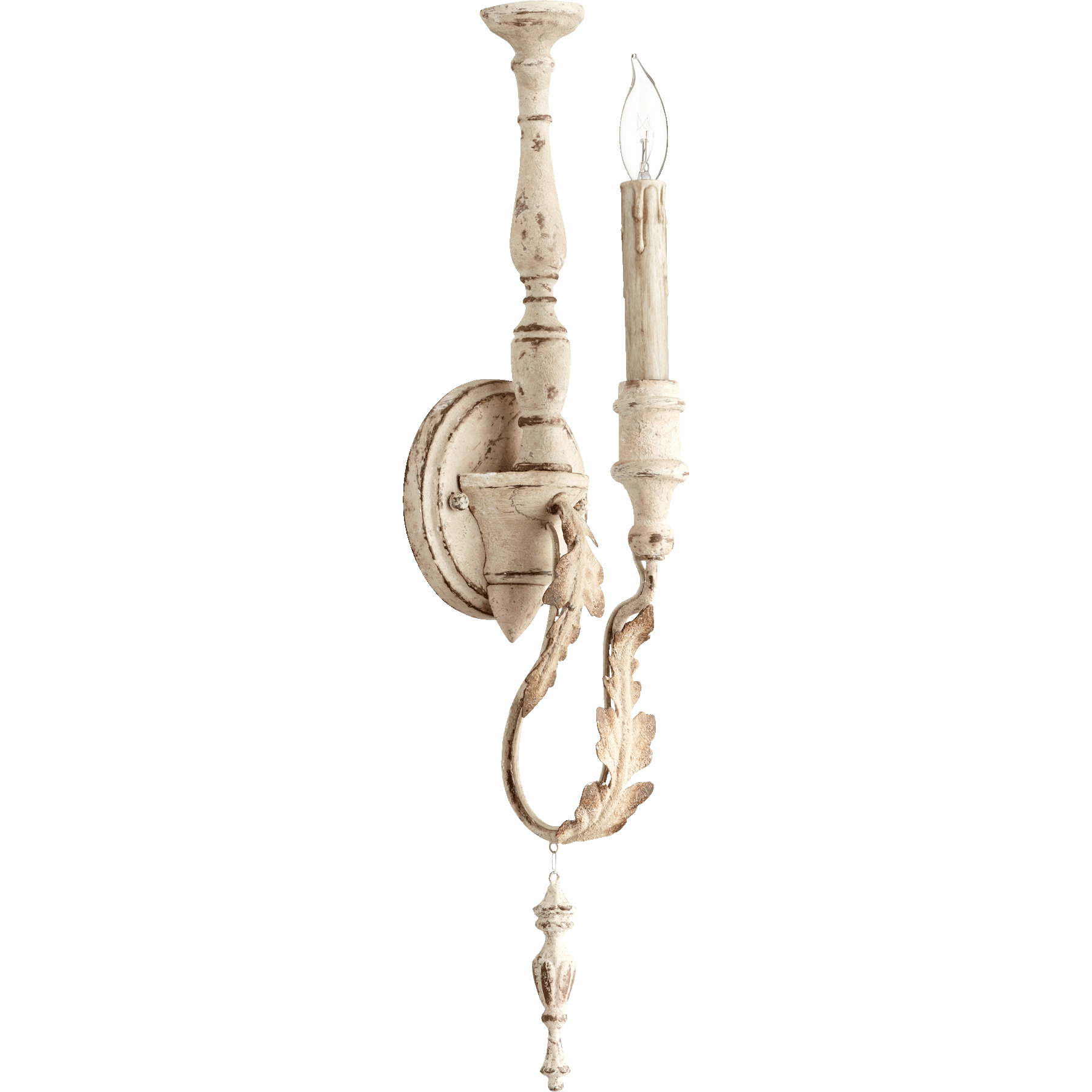 Salento 1 Light 5 inch Persian White Wall Sconce Wall Light