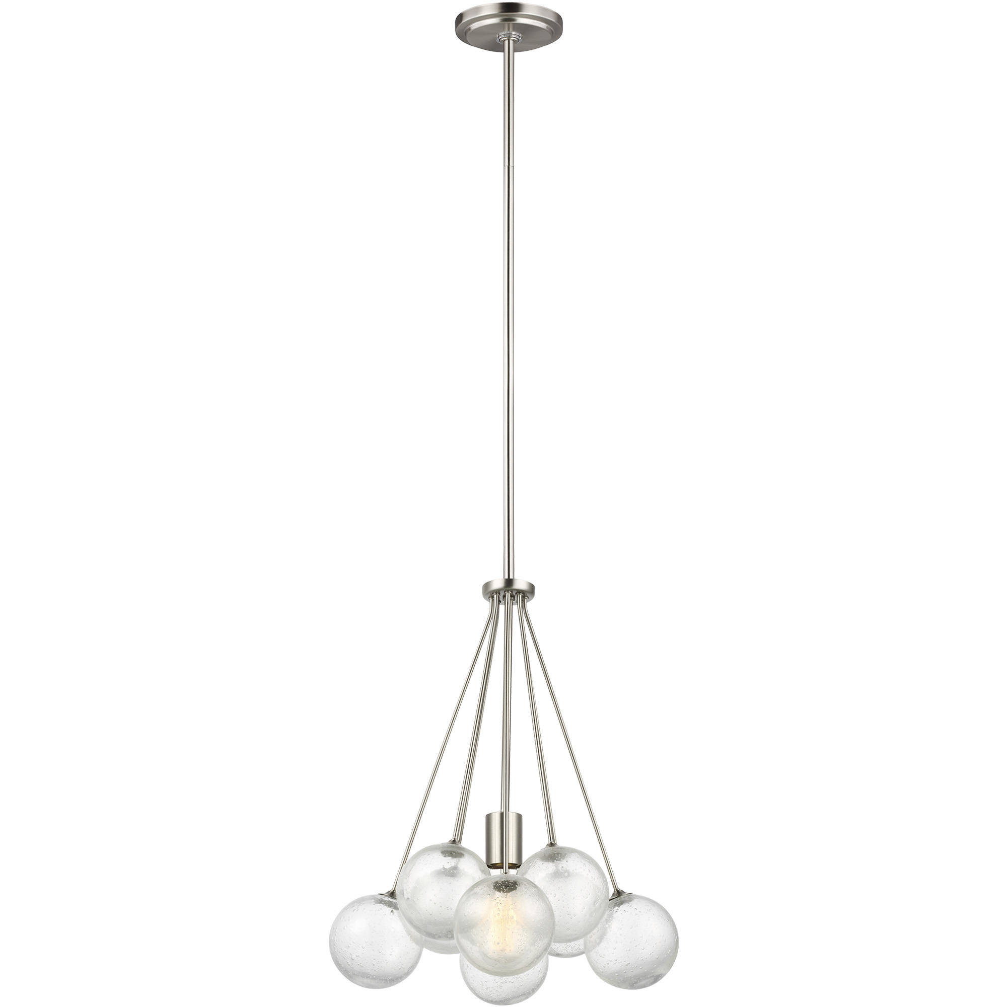 Sean Lavin Bronzeville 1 Light 14.25 inch Brushed Nickel Pendant Ceiling Light